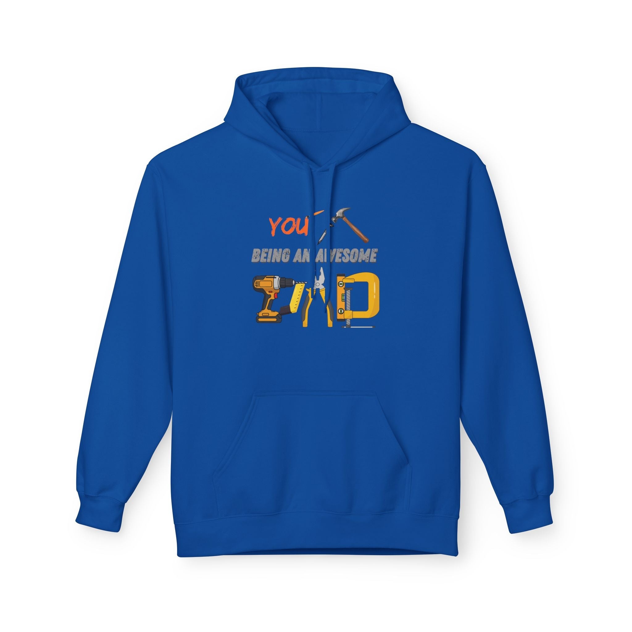 Handyman Dad Hoodie - "You Nailed Being an Awesome Dad" Tool Design