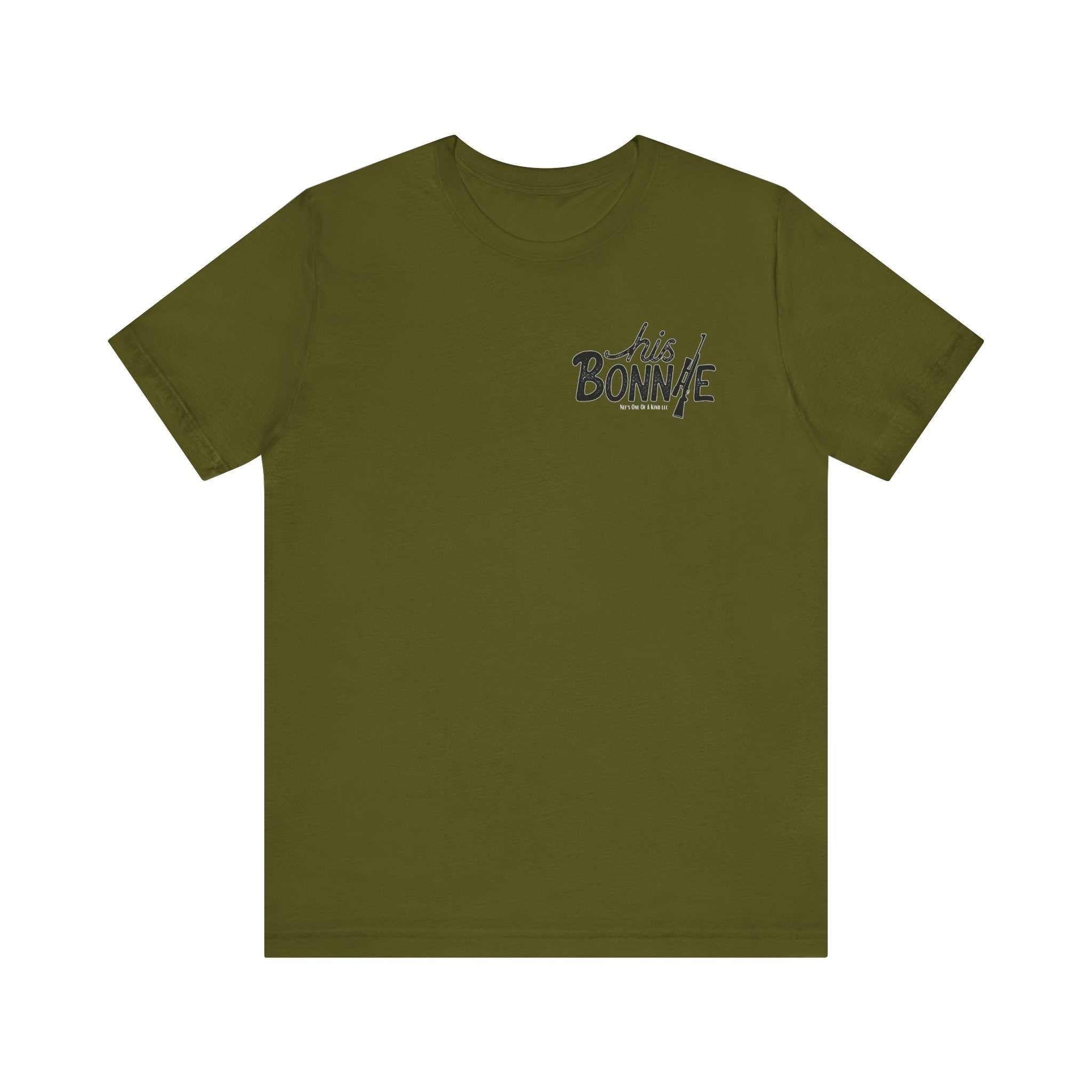 His Bonnie to Her Clyde Valentine Casual Soft Unisex Jersey Crew Neck T-ShirtClyde Valentine Casual Soft Unisex Jersey Crew Neck Short Sleeve Tee Express Delivery