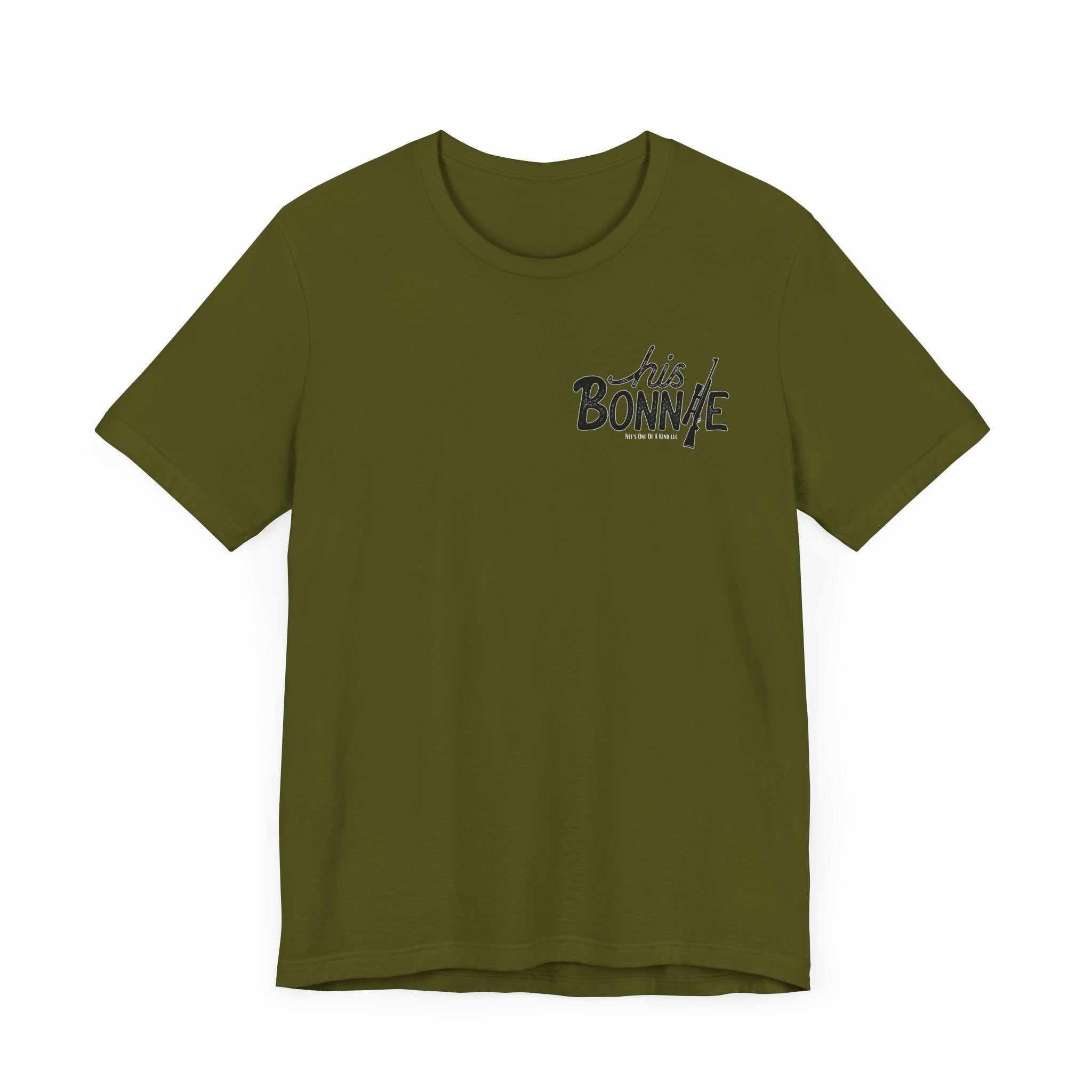 His Bonnie to Her Clyde Valentine Casual Soft Unisex Jersey Crew Neck T-ShirtClyde Valentine Casual Soft Unisex Jersey Crew Neck Short Sleeve Tee Express Delivery