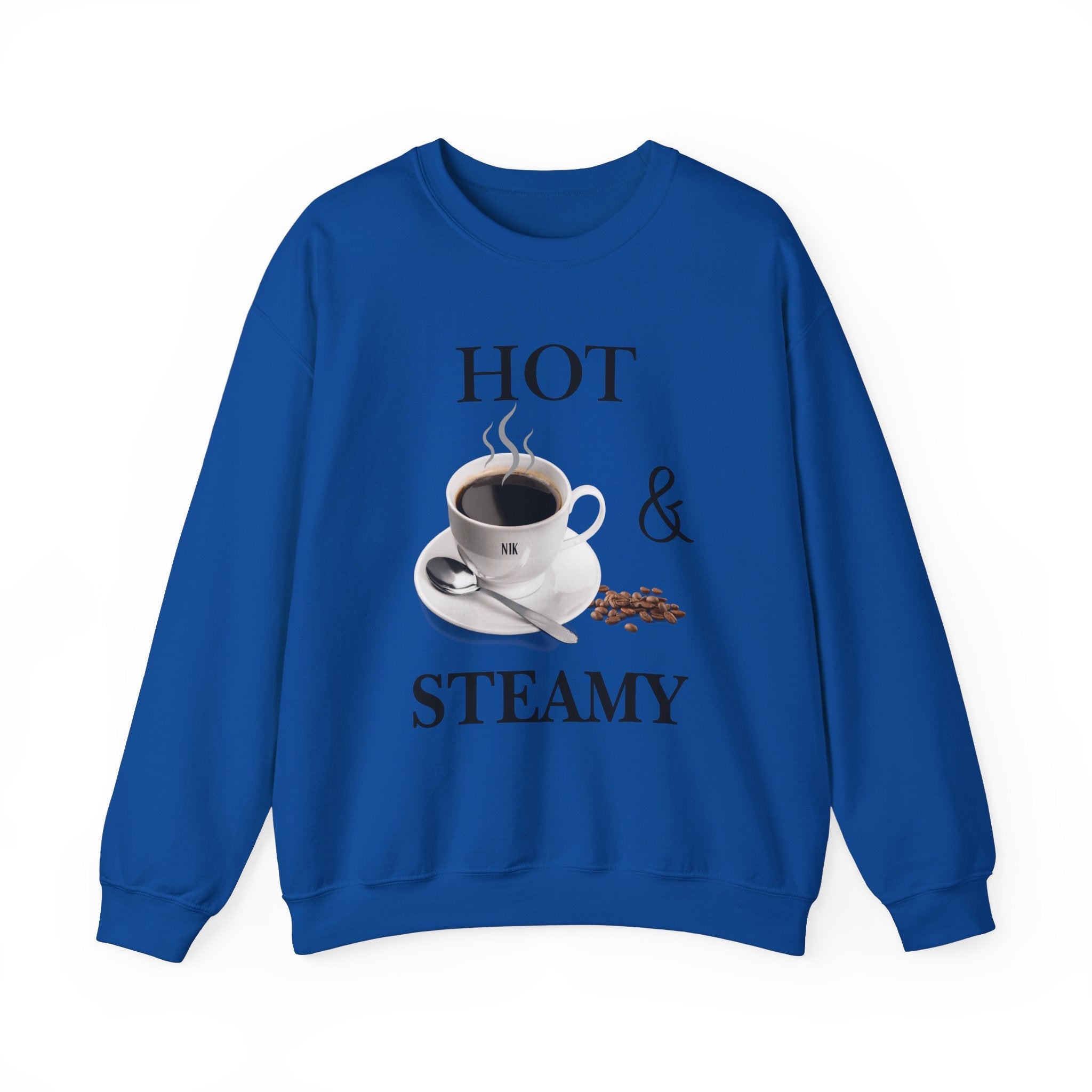 Hot and Steamy Cofee Unisex Heavy Blend™ Crewneck Sweatshirt