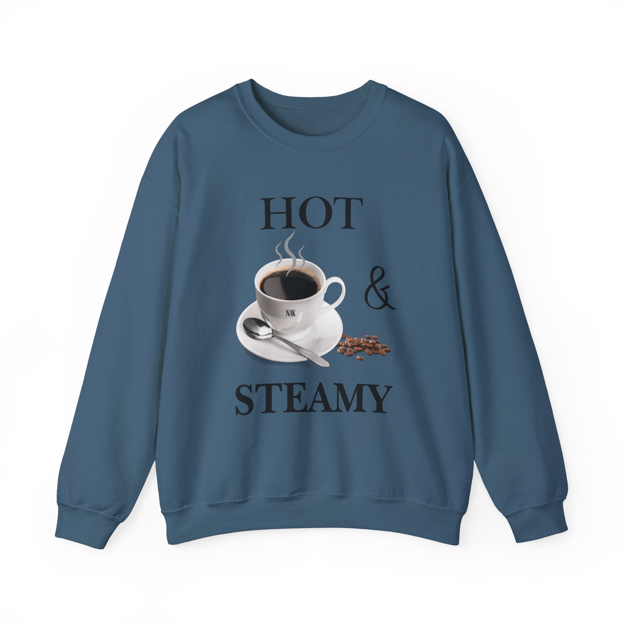 Hot and Steamy Cofee Unisex Heavy Blend™ Crewneck Sweatshirt