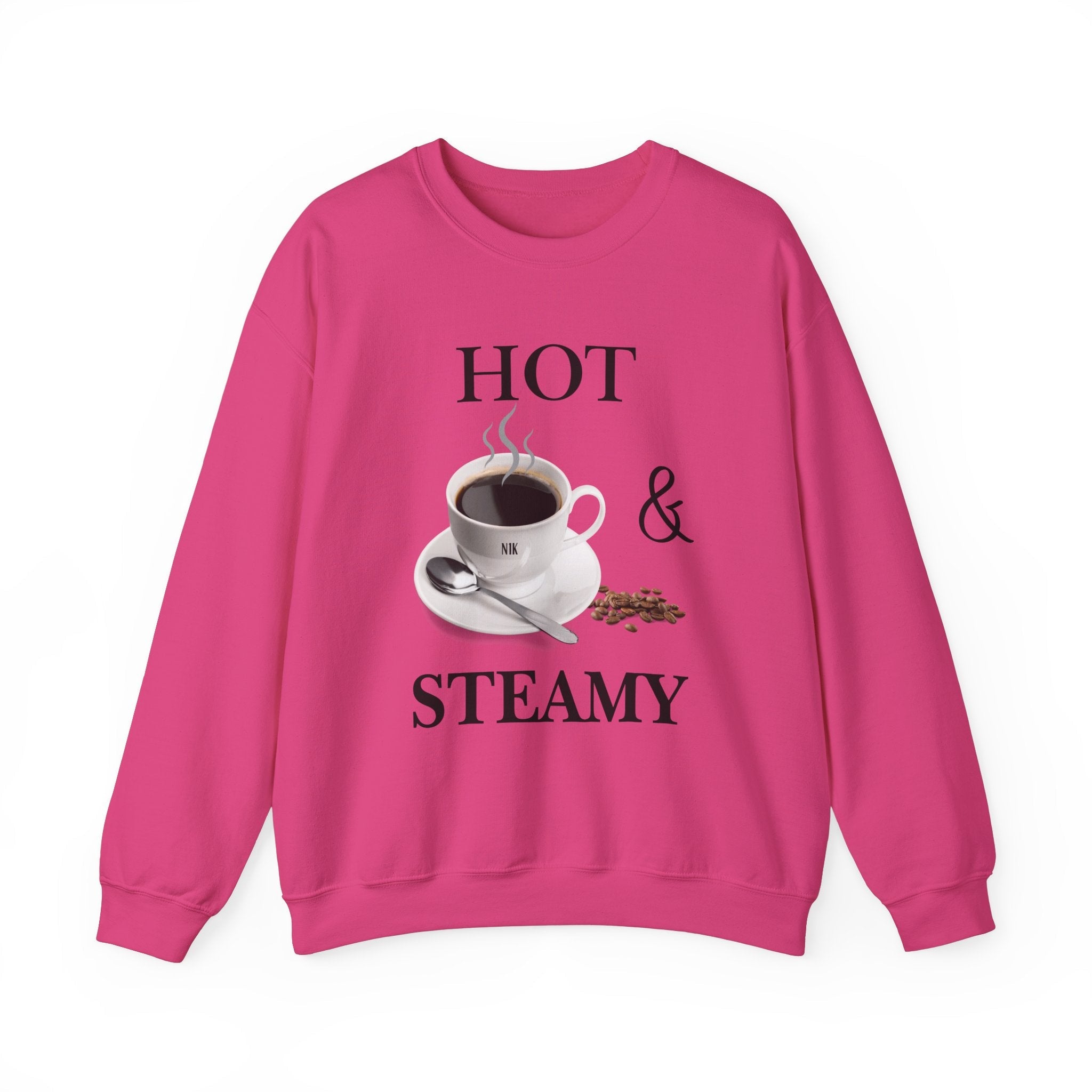 Hot and Steamy Cofee Unisex Heavy Blend™ Crewneck Sweatshirt