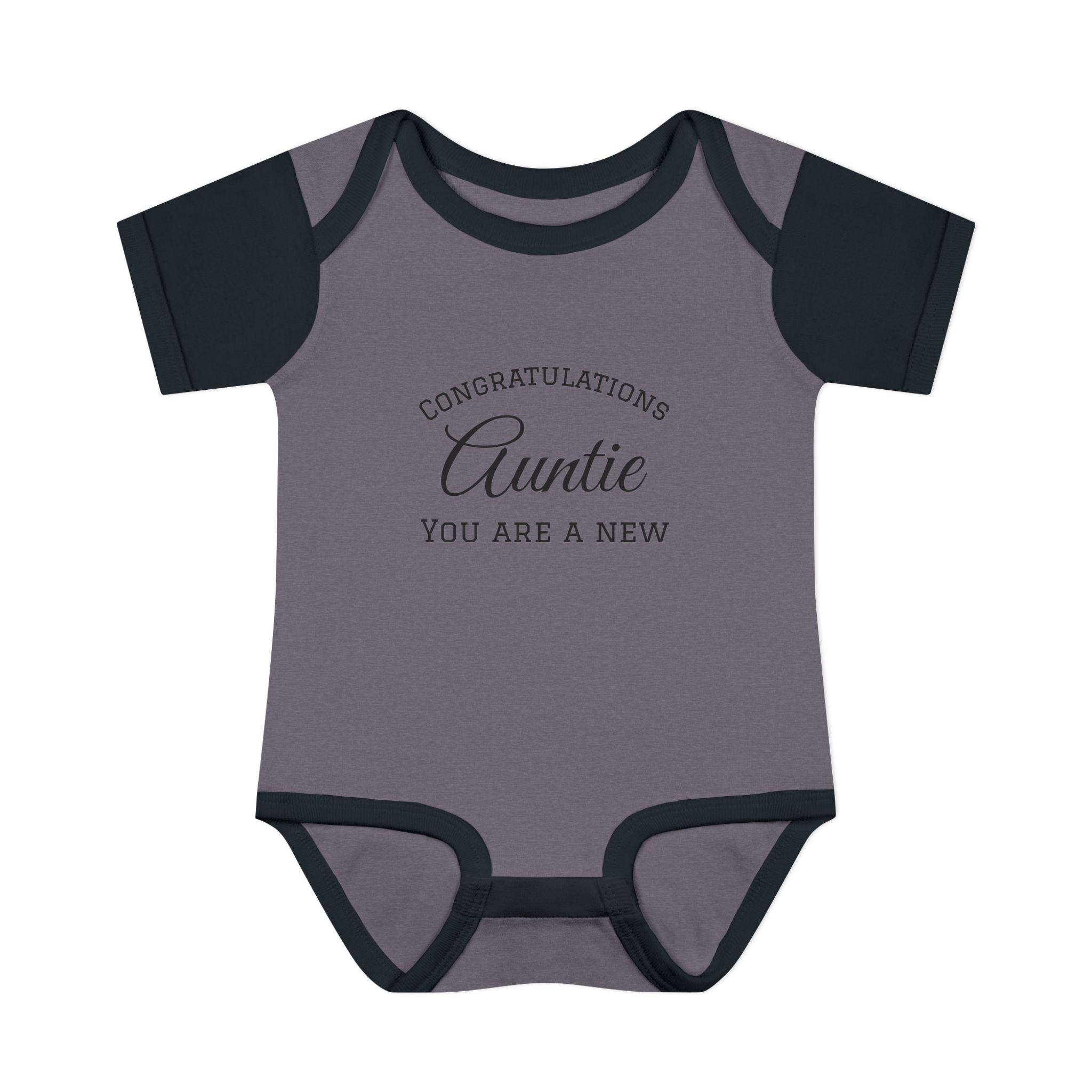 Infant Baby Add Text Rib Bodysuit