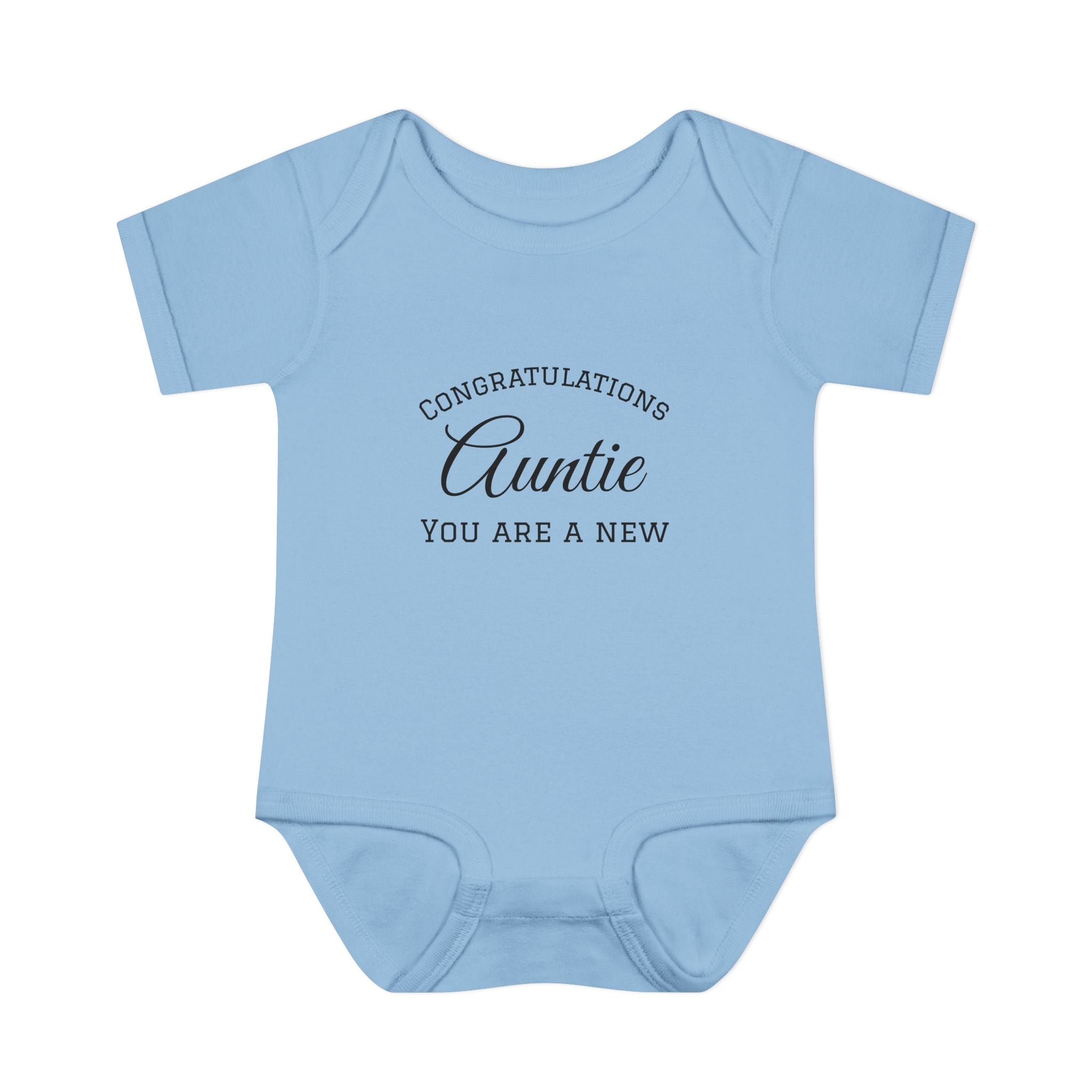 Infant Baby Add Text Rib Bodysuit