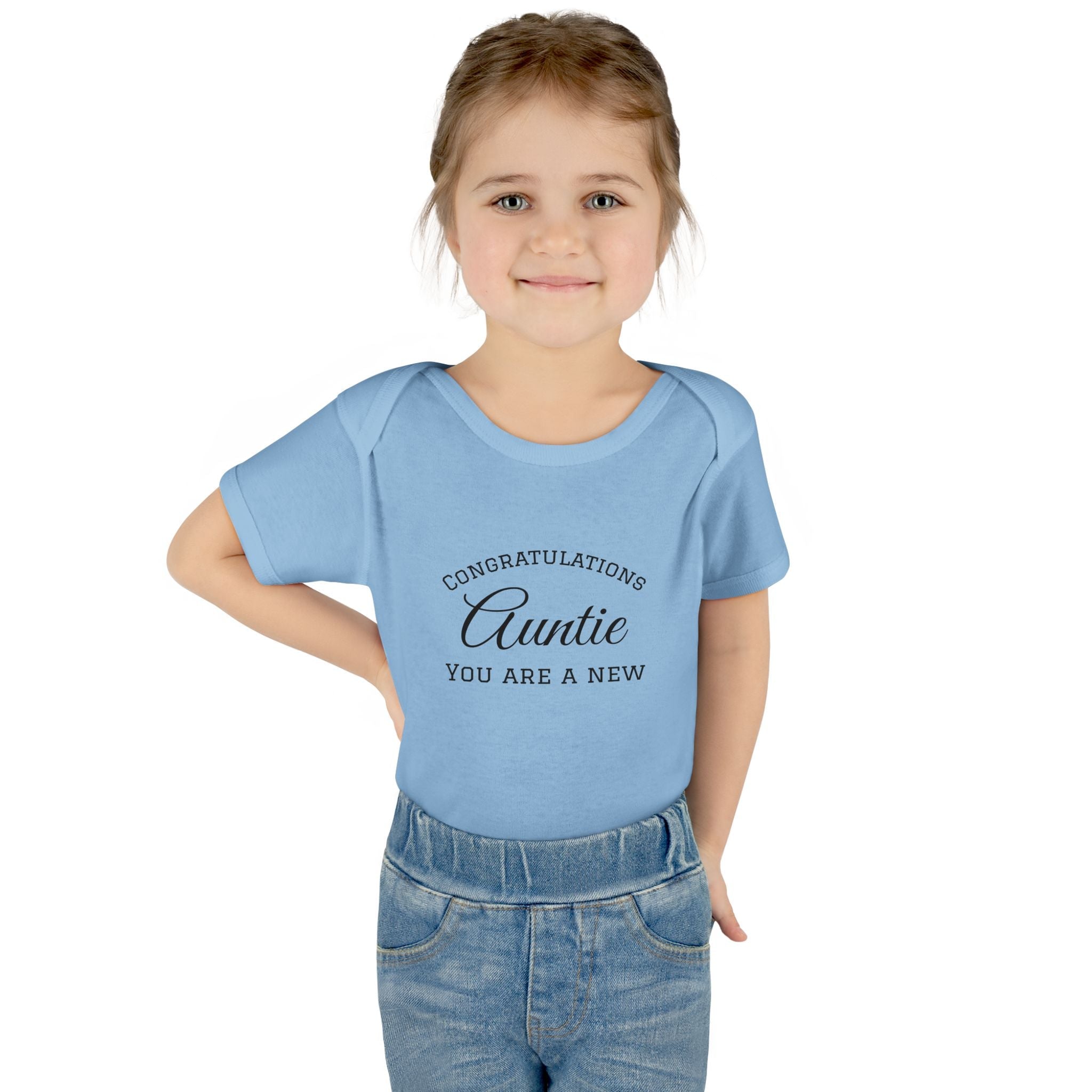 Infant Baby Add Text Rib Bodysuit