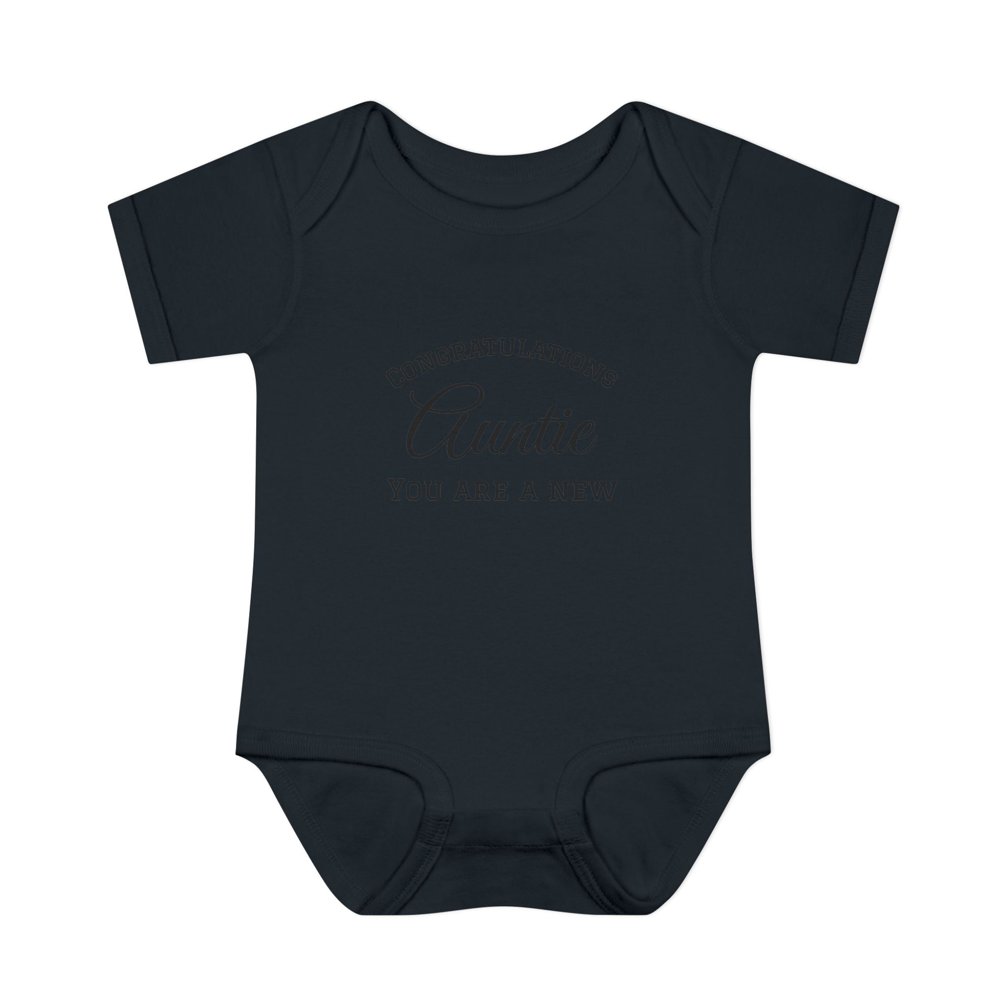 Infant Baby Add Text Rib Bodysuit