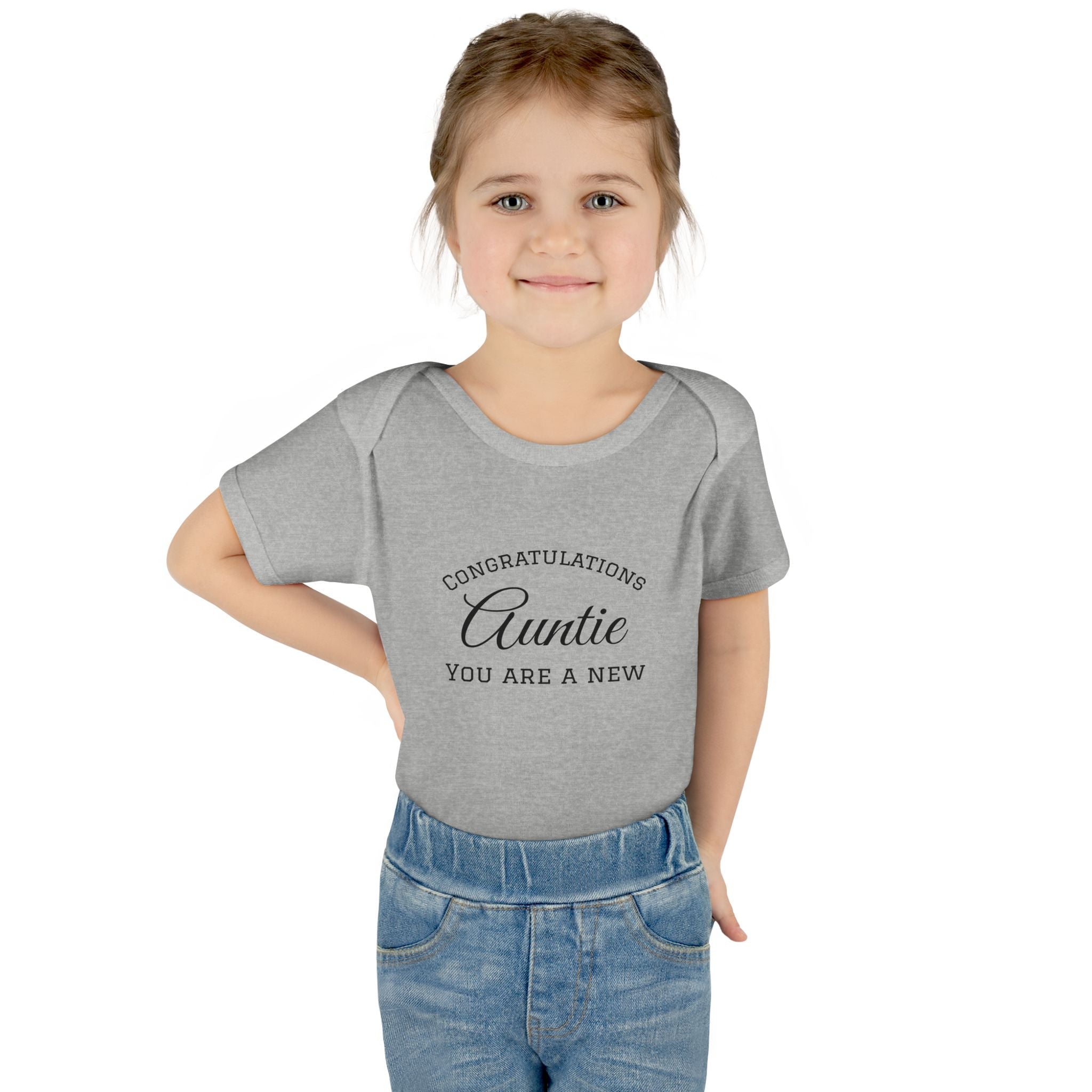 Infant Baby Add Text Rib Bodysuit