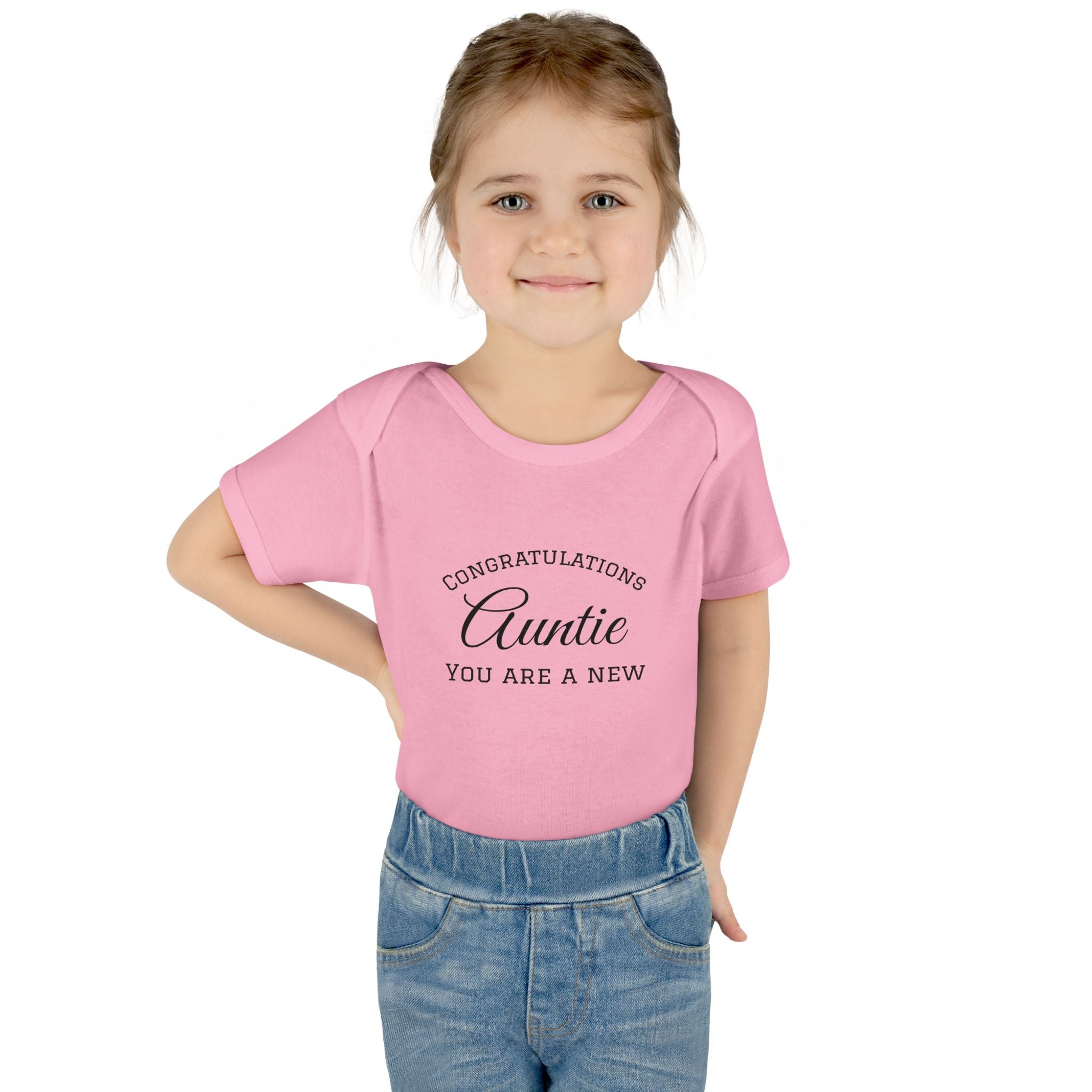 Infant Baby Add Text Rib Bodysuit