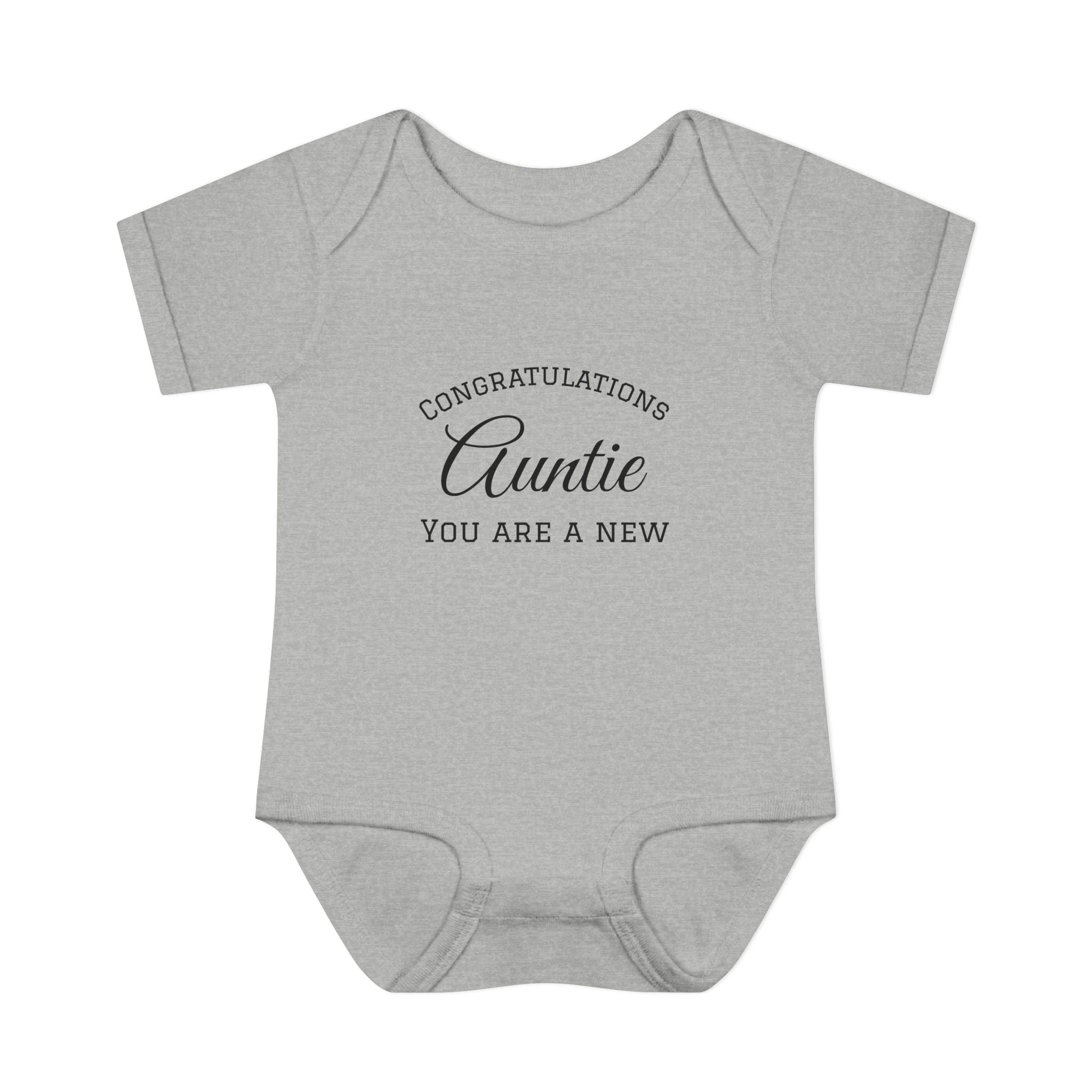 Infant Baby Add Text Rib Bodysuit