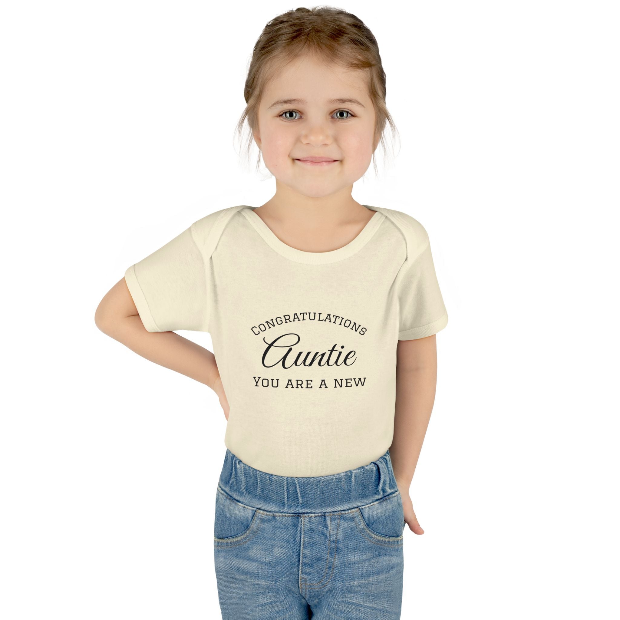 Infant Baby Add Text Rib Bodysuit