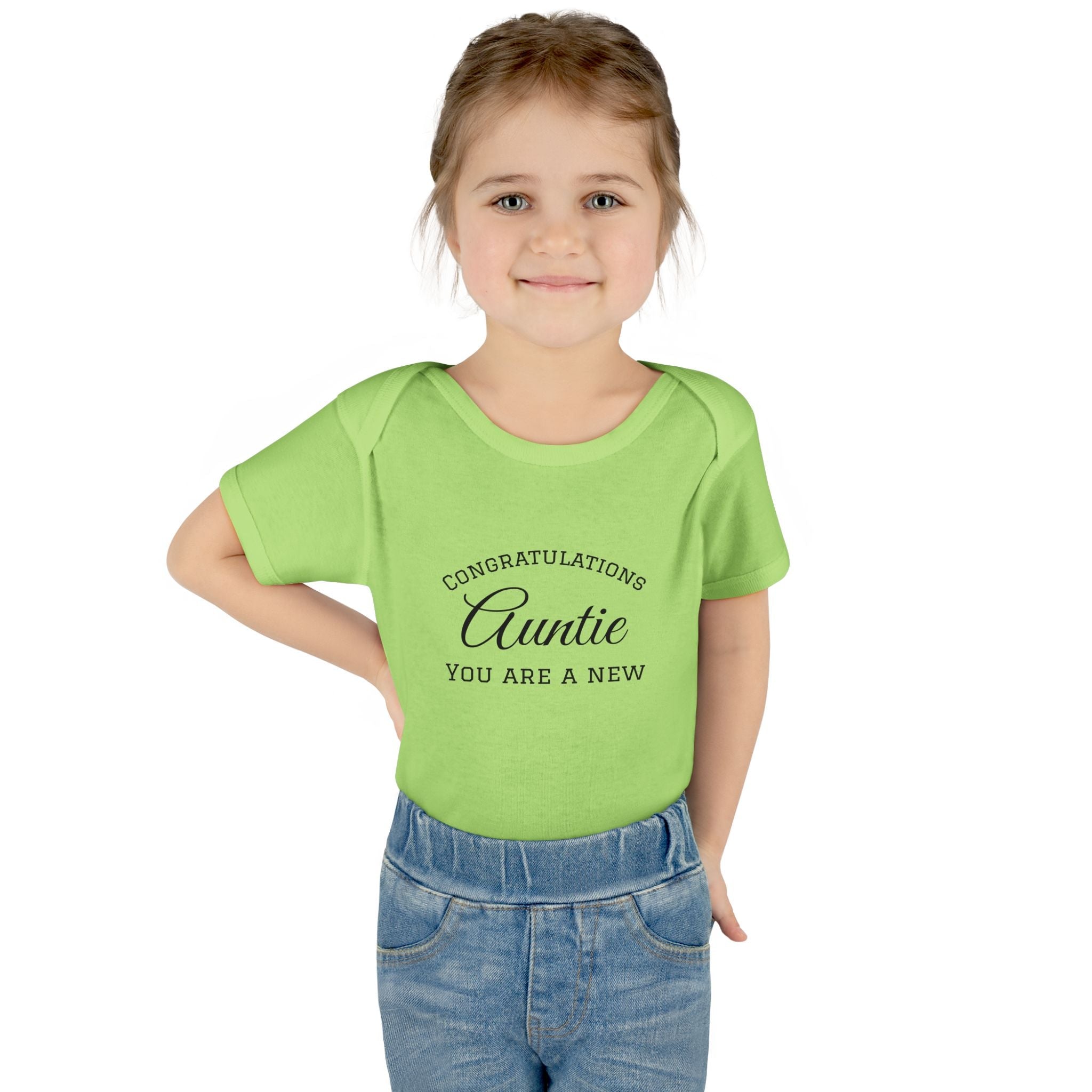 Infant Baby Add Text Rib Bodysuit