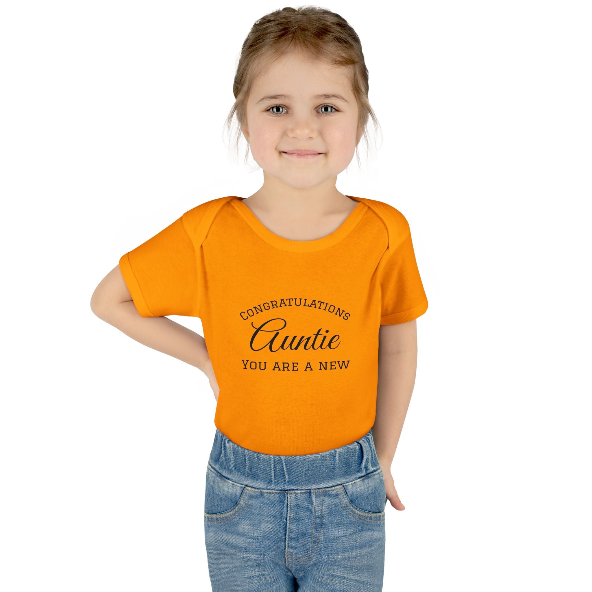 Infant Baby Add Text Rib Bodysuit