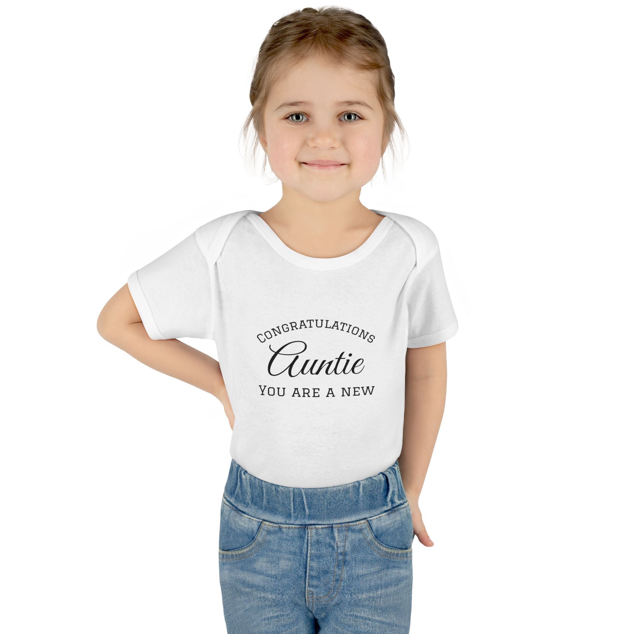 Infant Baby Add Text Rib Bodysuit