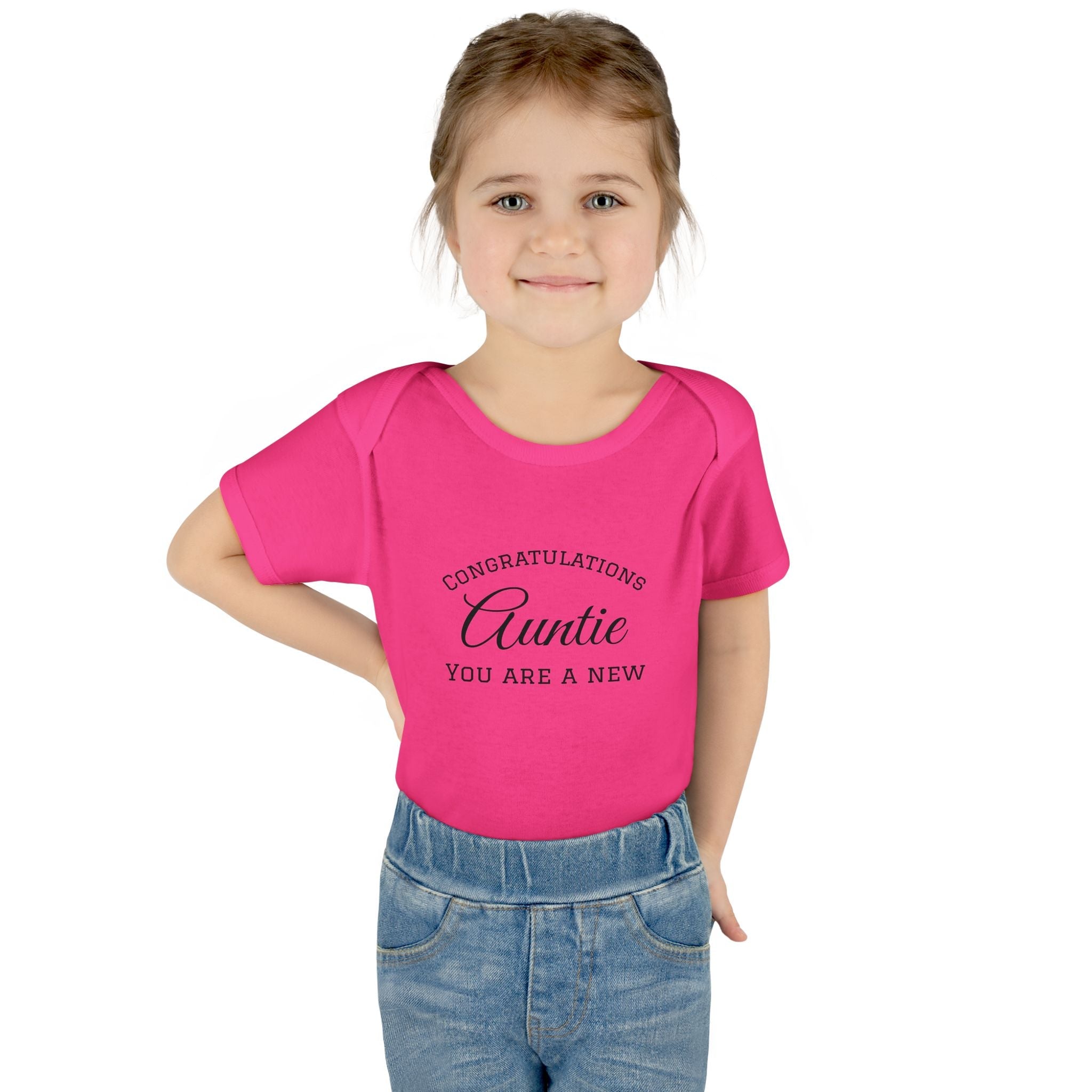 Infant Baby Add Text Rib Bodysuit