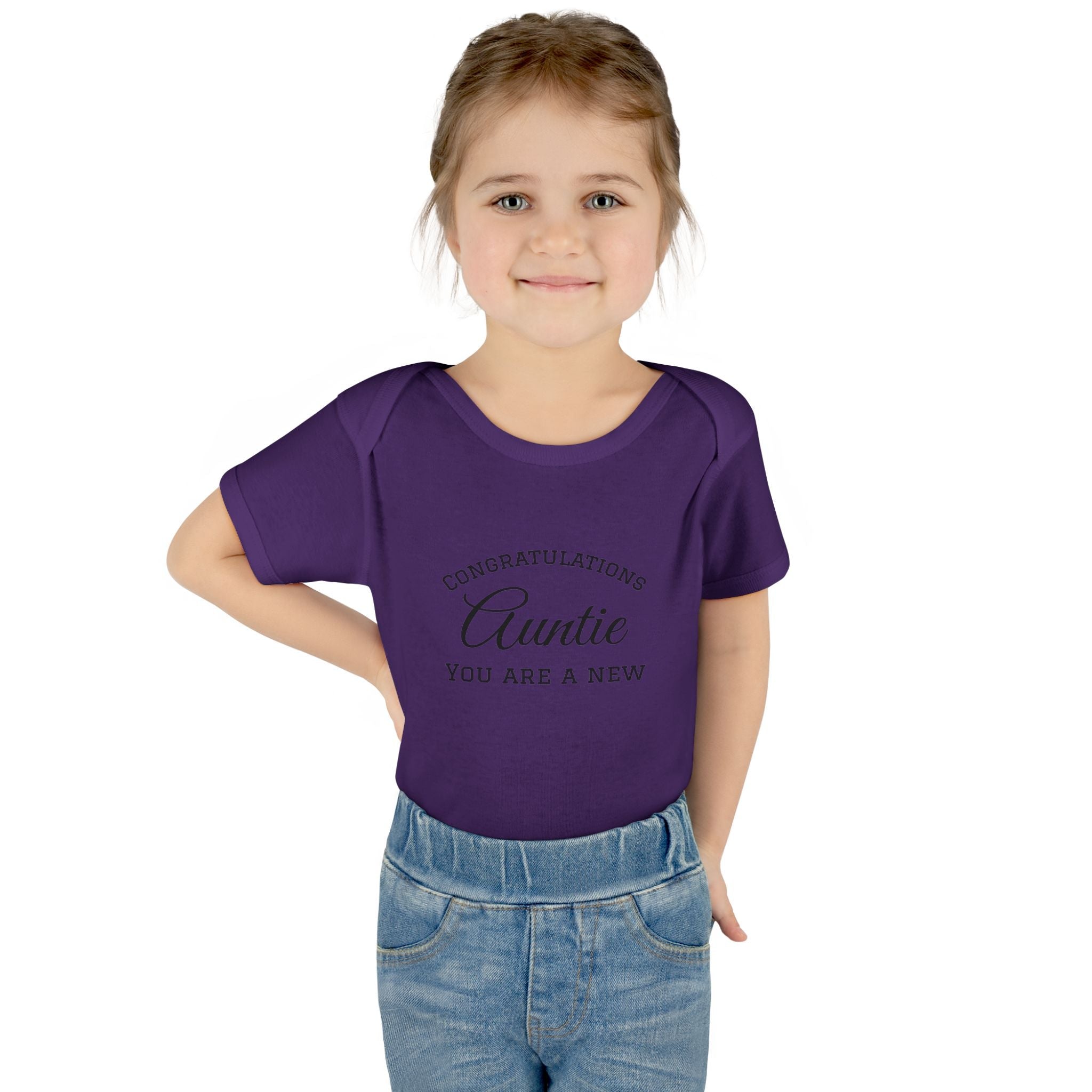 Infant Baby Add Text Rib Bodysuit