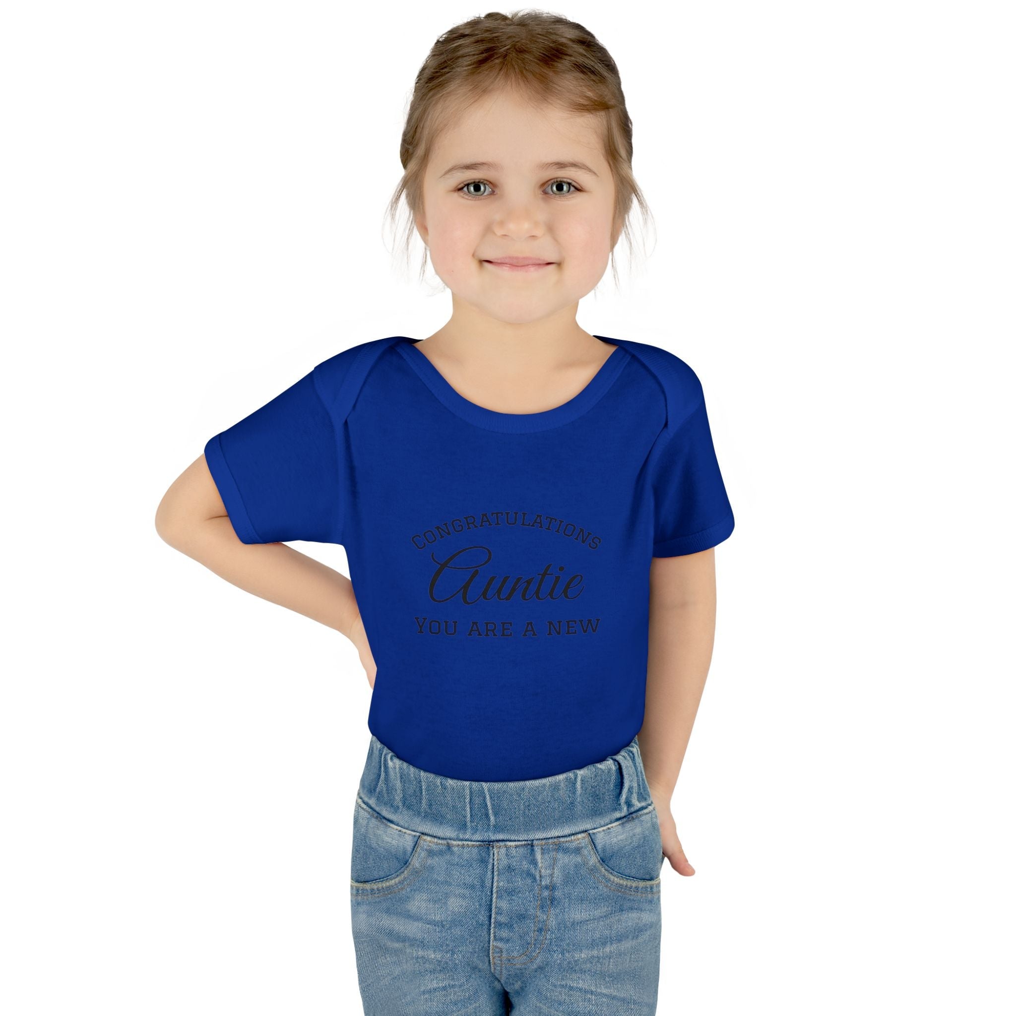 Infant Baby Add Text Rib Bodysuit