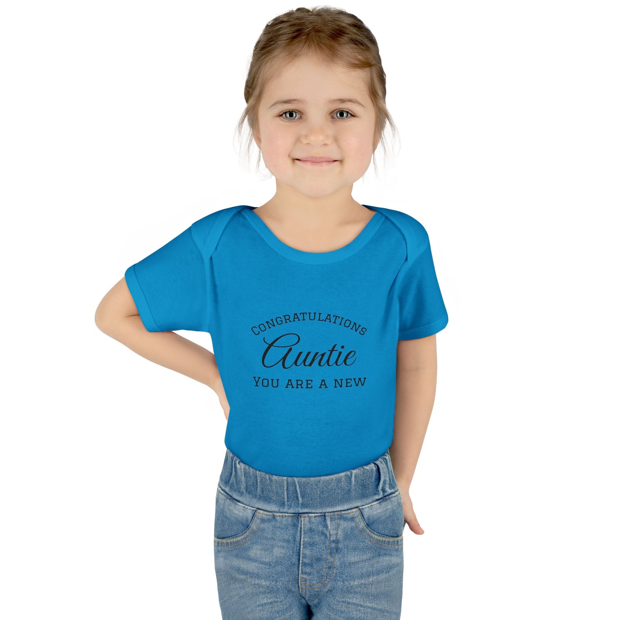 Infant Baby Add Text Rib Bodysuit