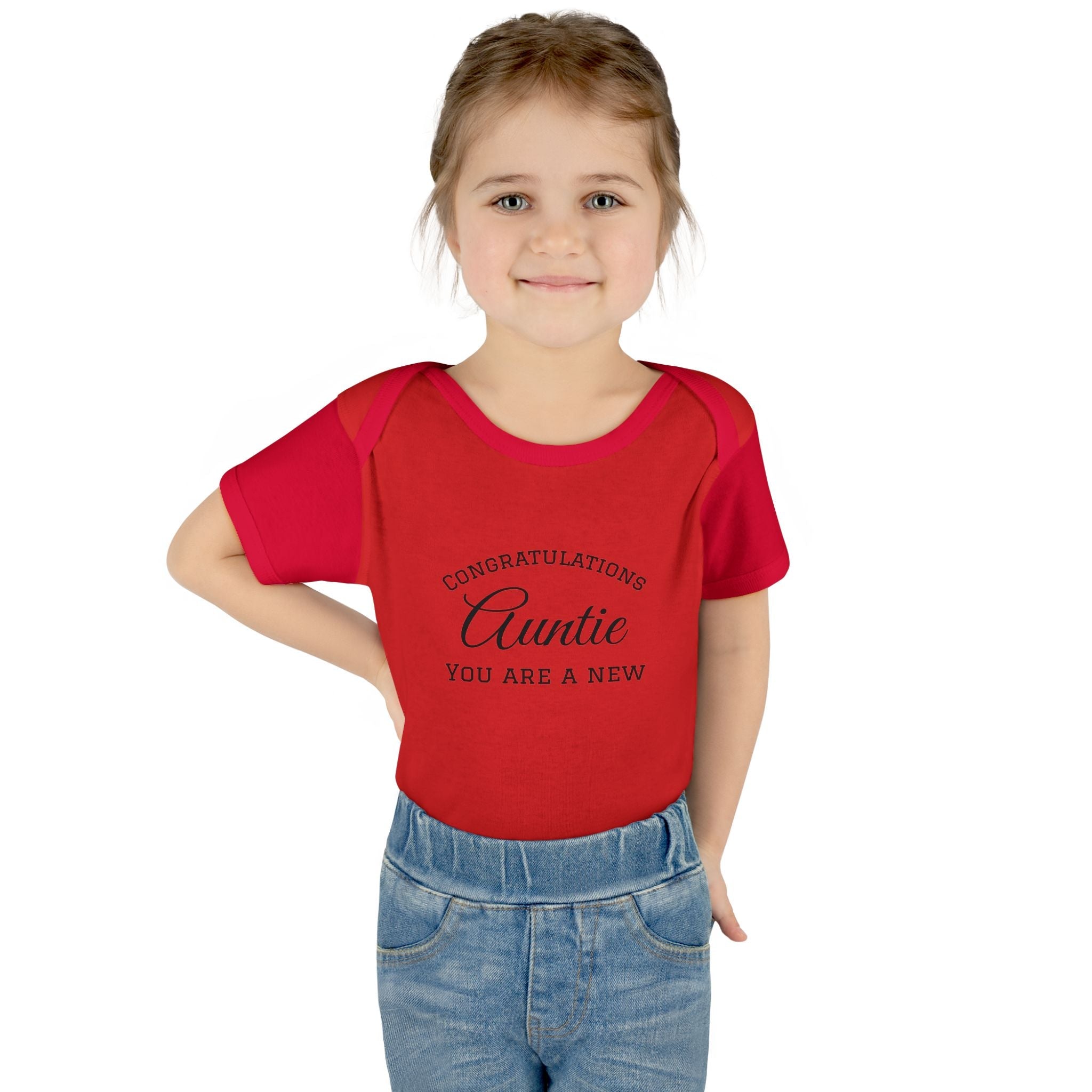 Infant Baby Add Text Rib Bodysuit