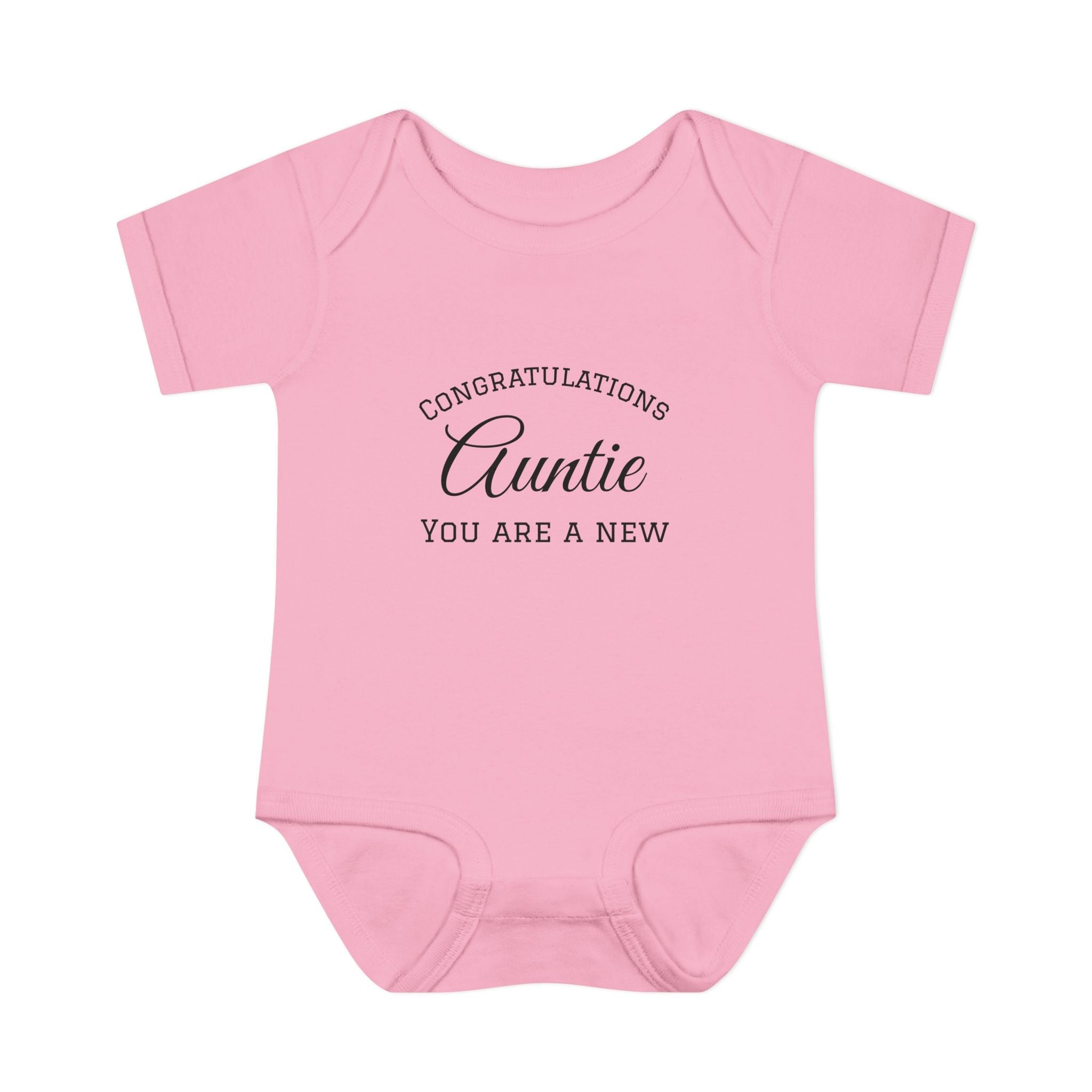 Infant Baby Add Text Rib Bodysuit