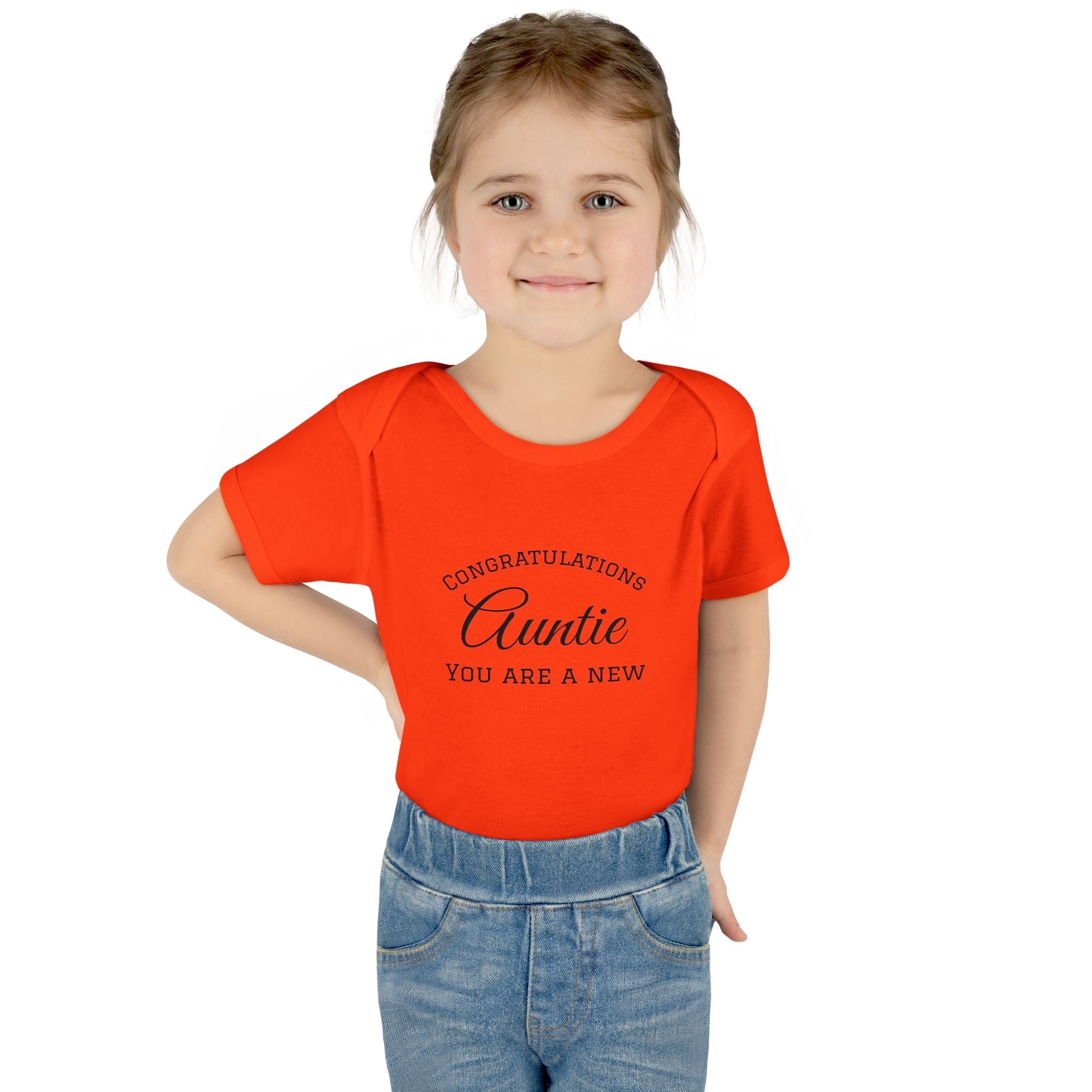 Infant Baby Add Text Rib Bodysuit