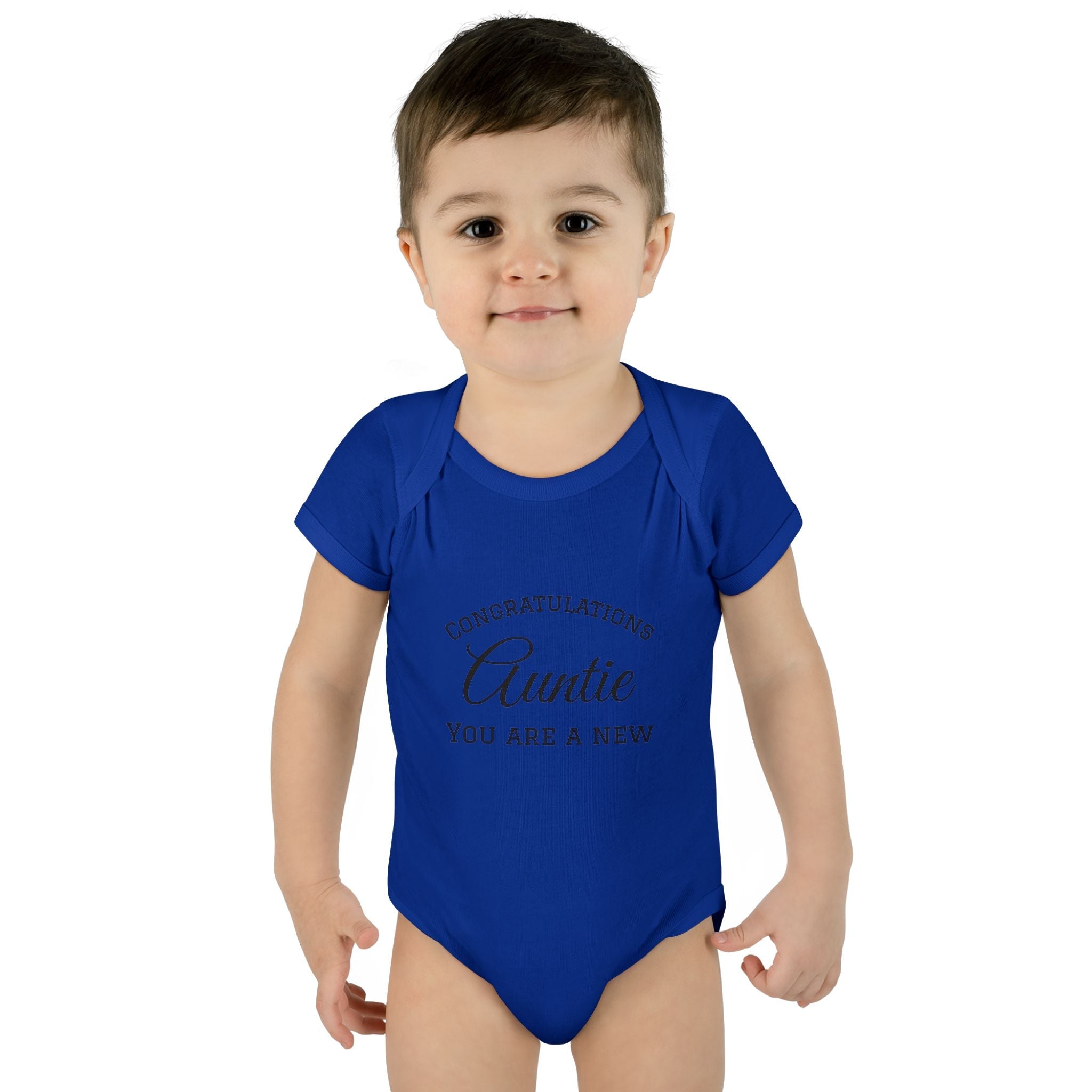 Infant Baby Add Text Rib Bodysuit