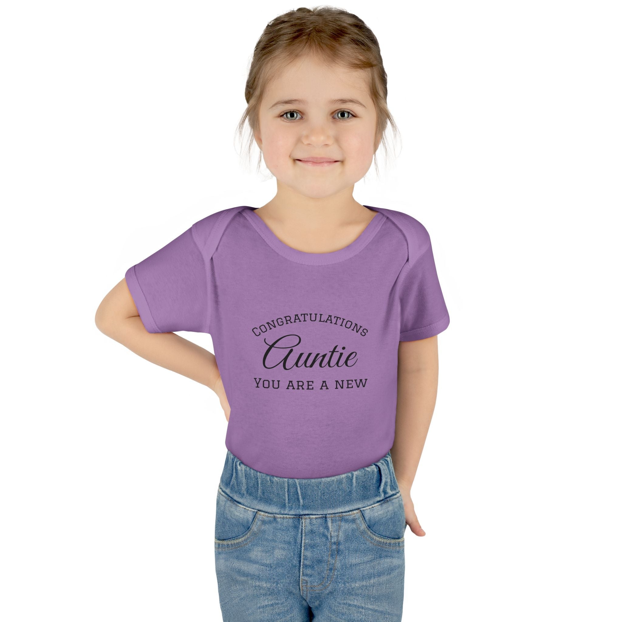 Infant Baby Add Text Rib Bodysuit