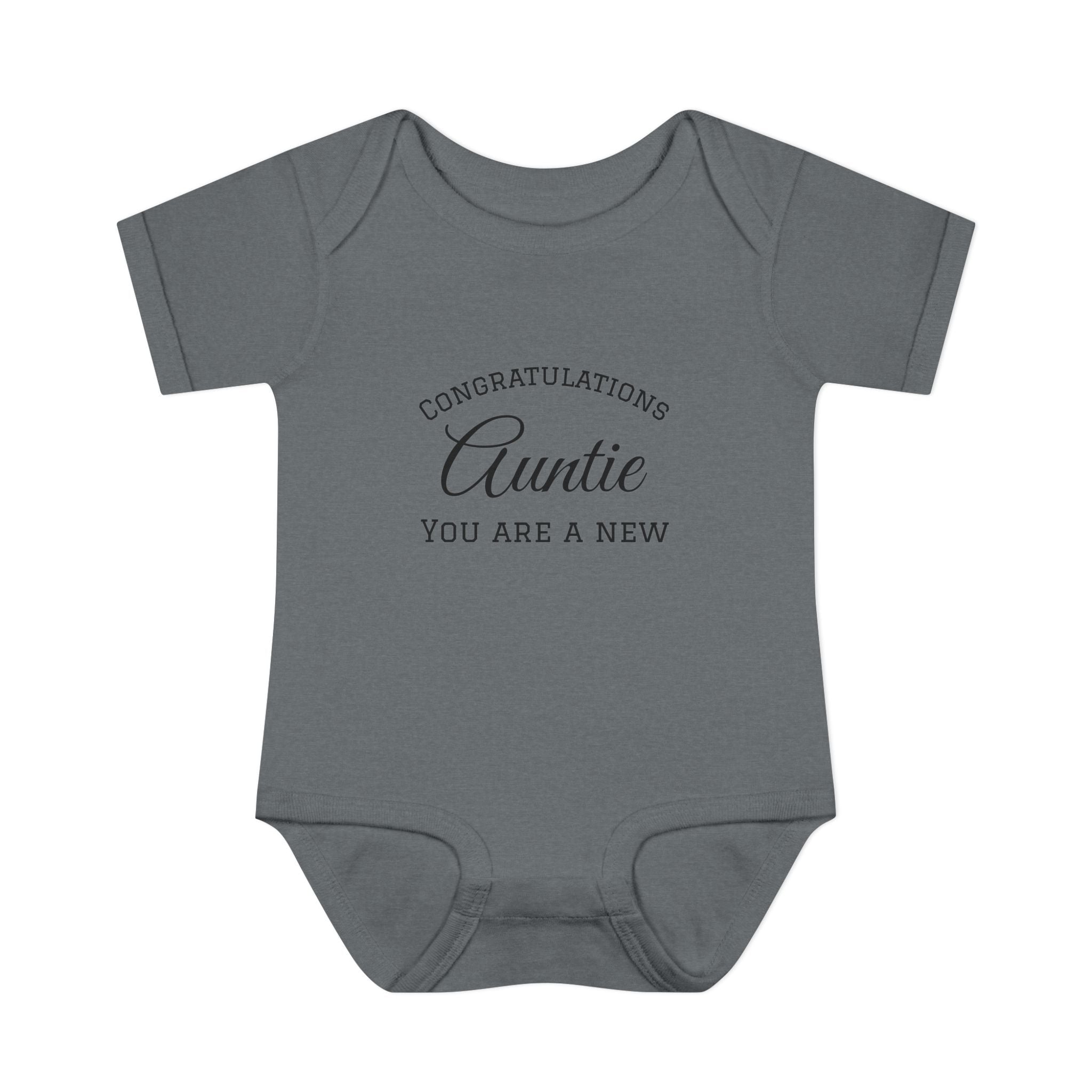 Infant Baby Add Text Rib Bodysuit