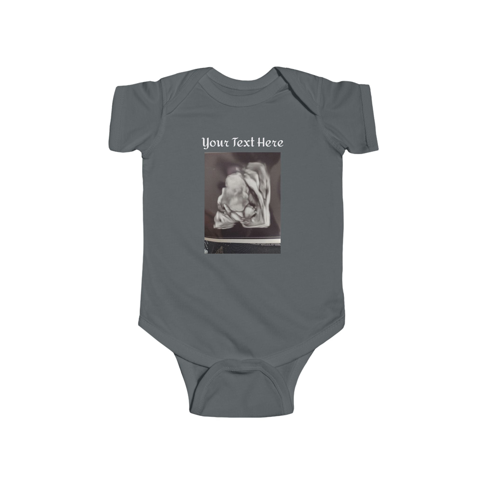 Infant Customizable - Add Text / Photo Jersey Bodysuit