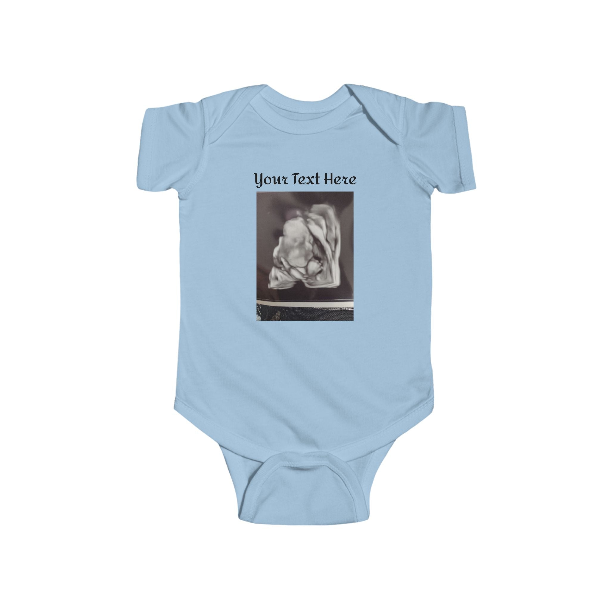 Infant Customizable - Add Text / Photo Jersey Bodysuit