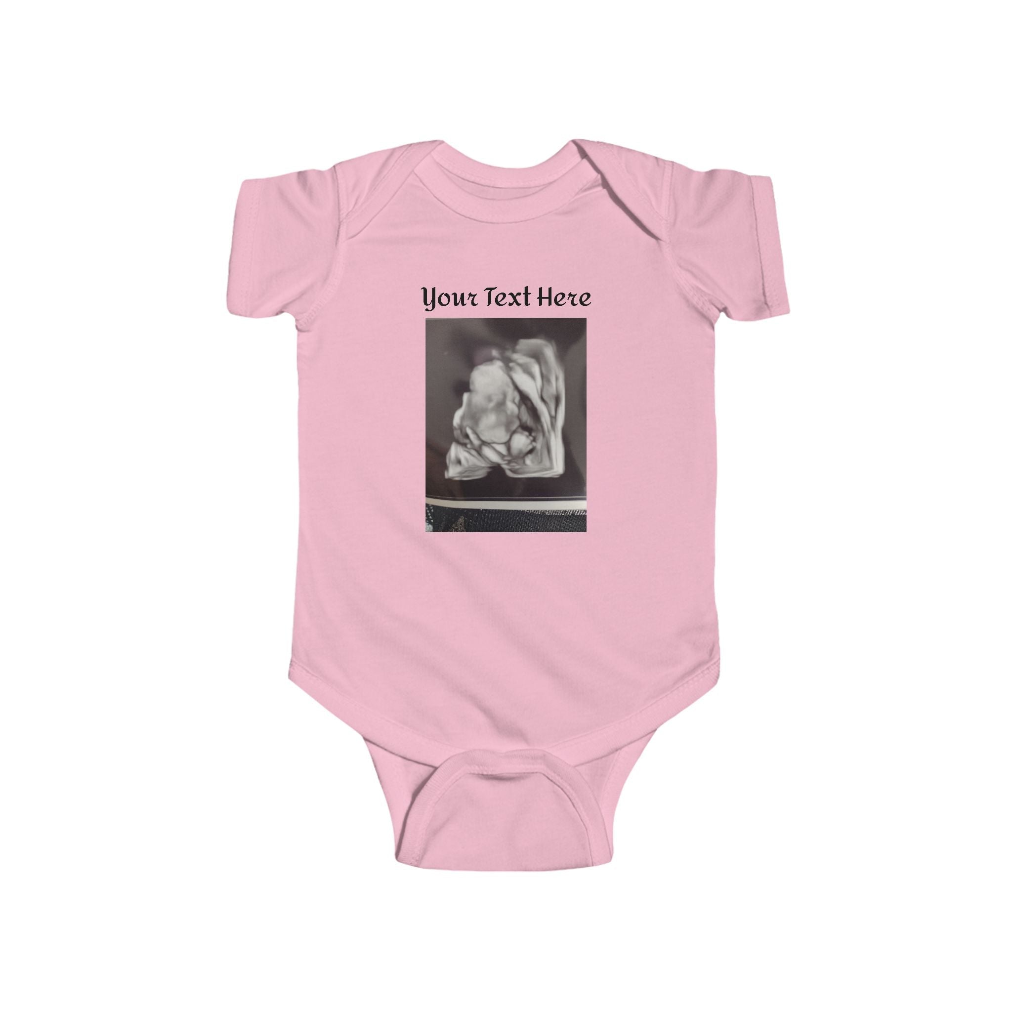 Infant Customizable - Add Text / Photo Jersey Bodysuit