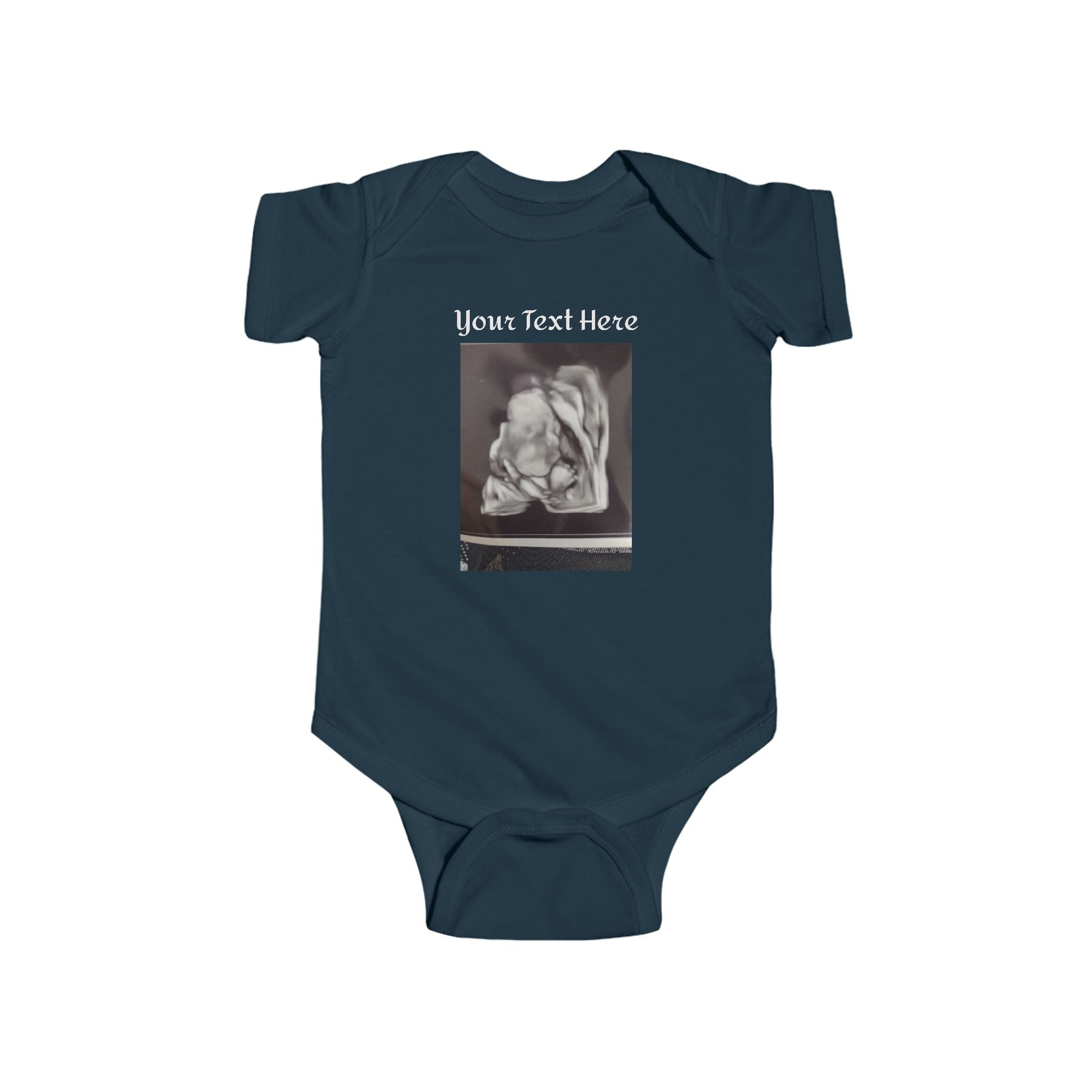 Infant Customizable - Add Text / Photo Jersey Bodysuit