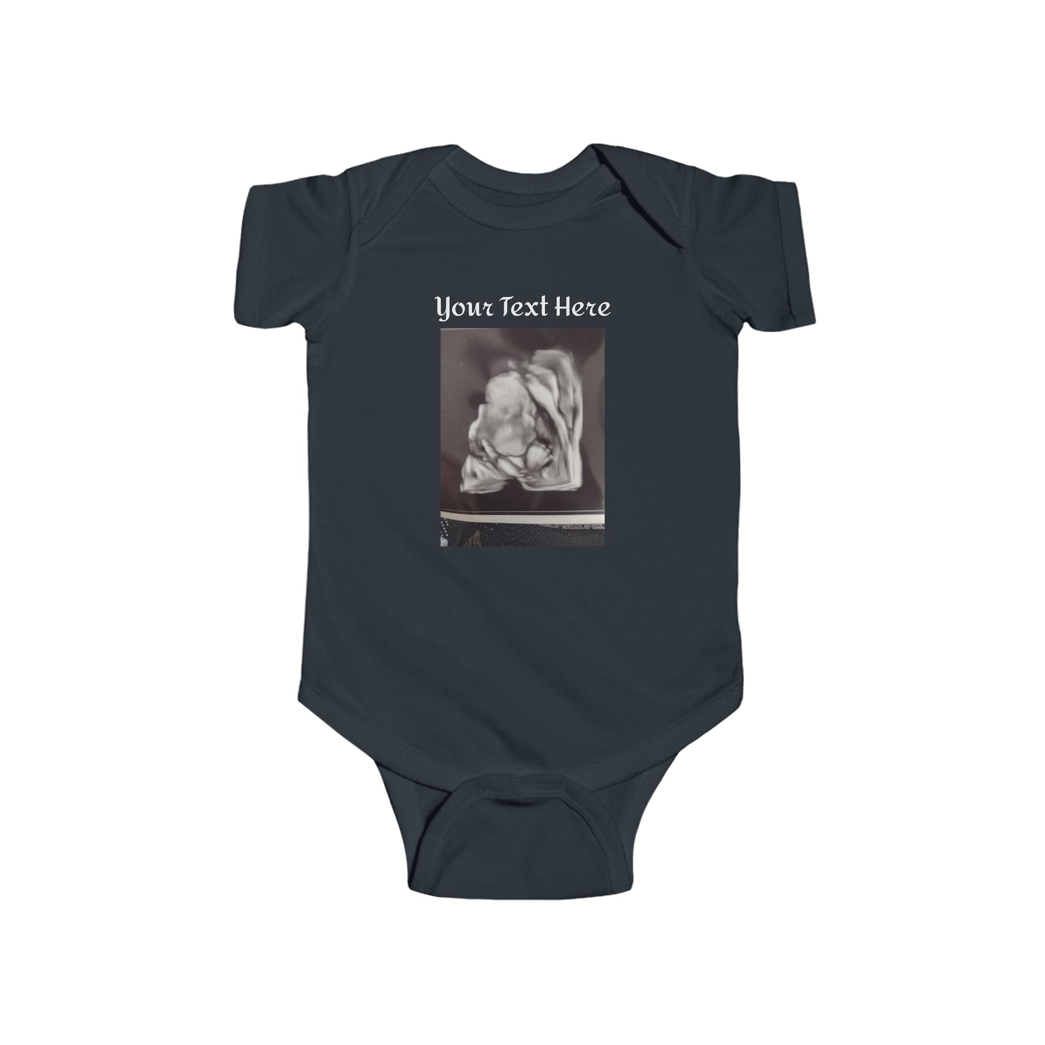 Infant Customizable - Add Text / Photo Jersey Bodysuit