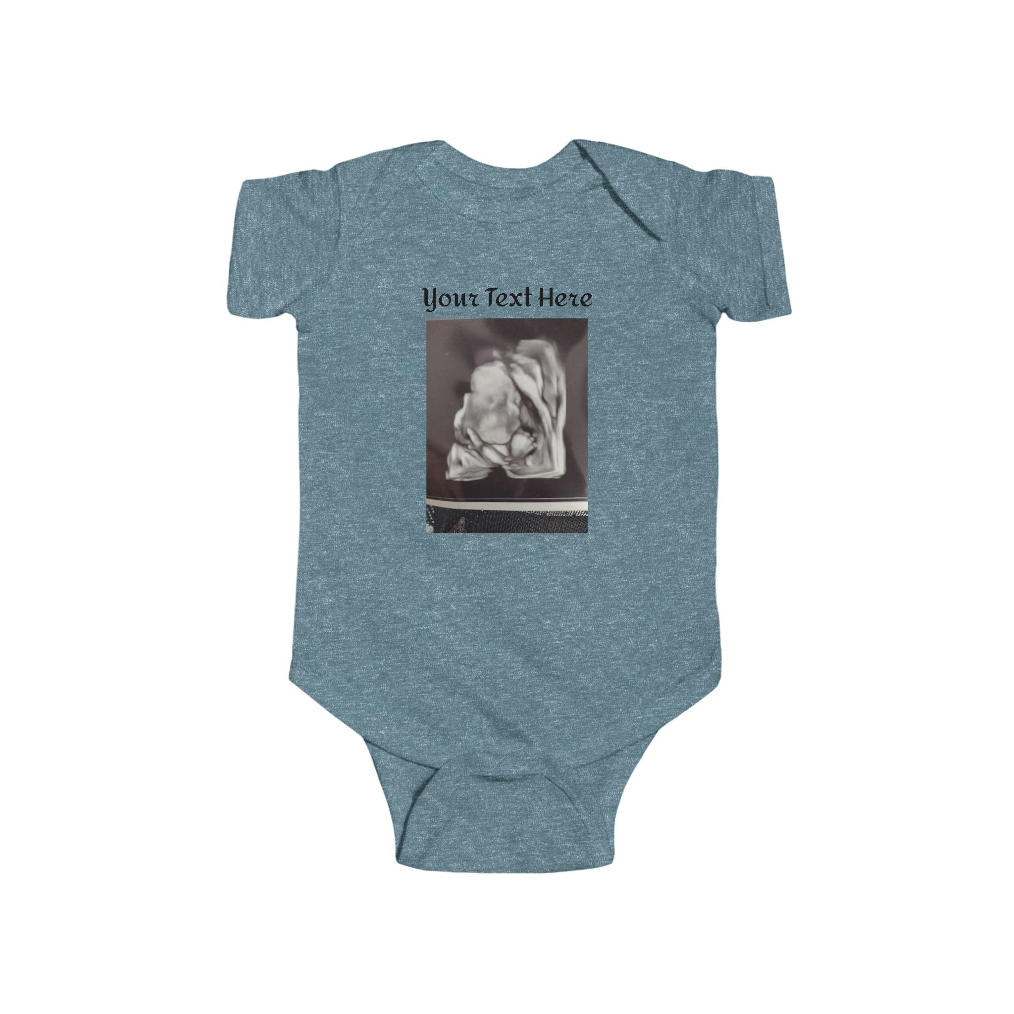 Infant Customizable - Add Text / Photo Jersey Bodysuit