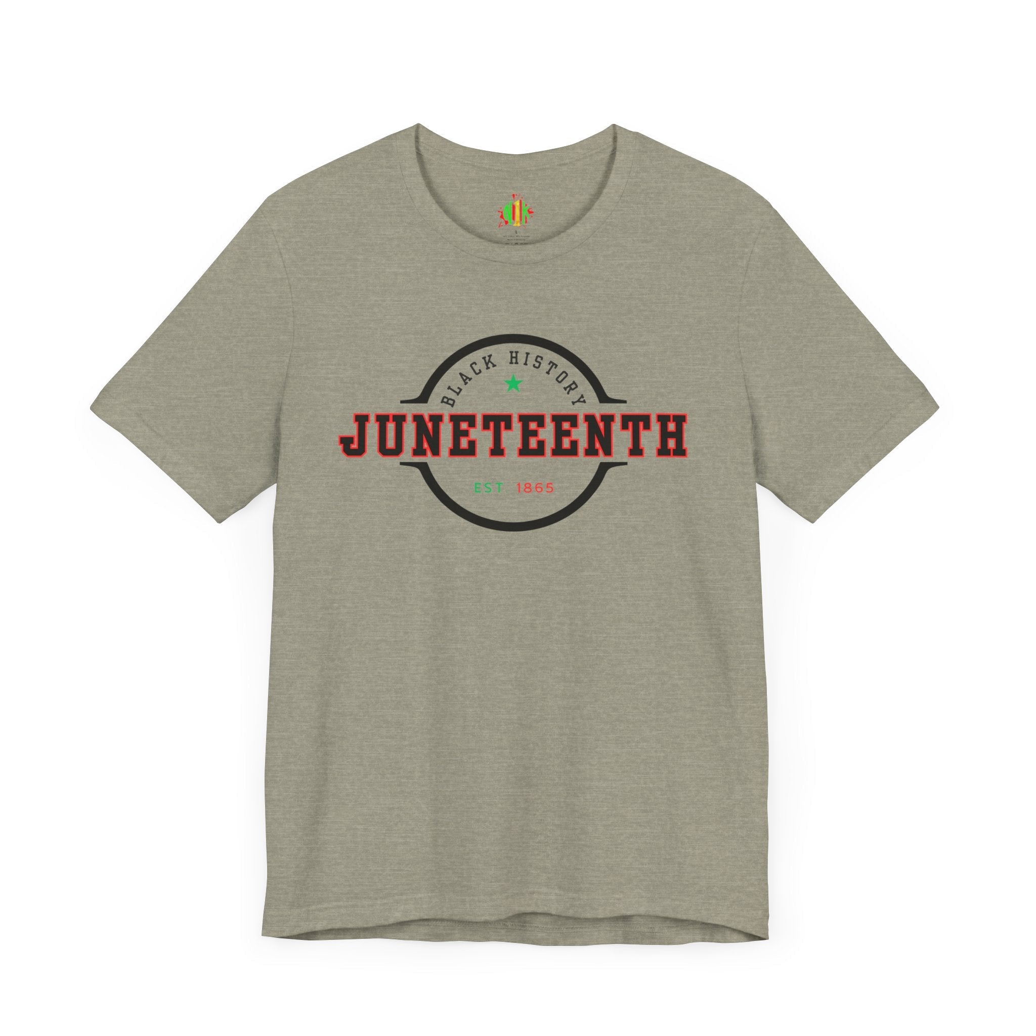 Juneteenth Heritage Unisex Tee - Celebrate Freedom, Black History MontT-ShirtJuneteenth Heritage Unisex Tee