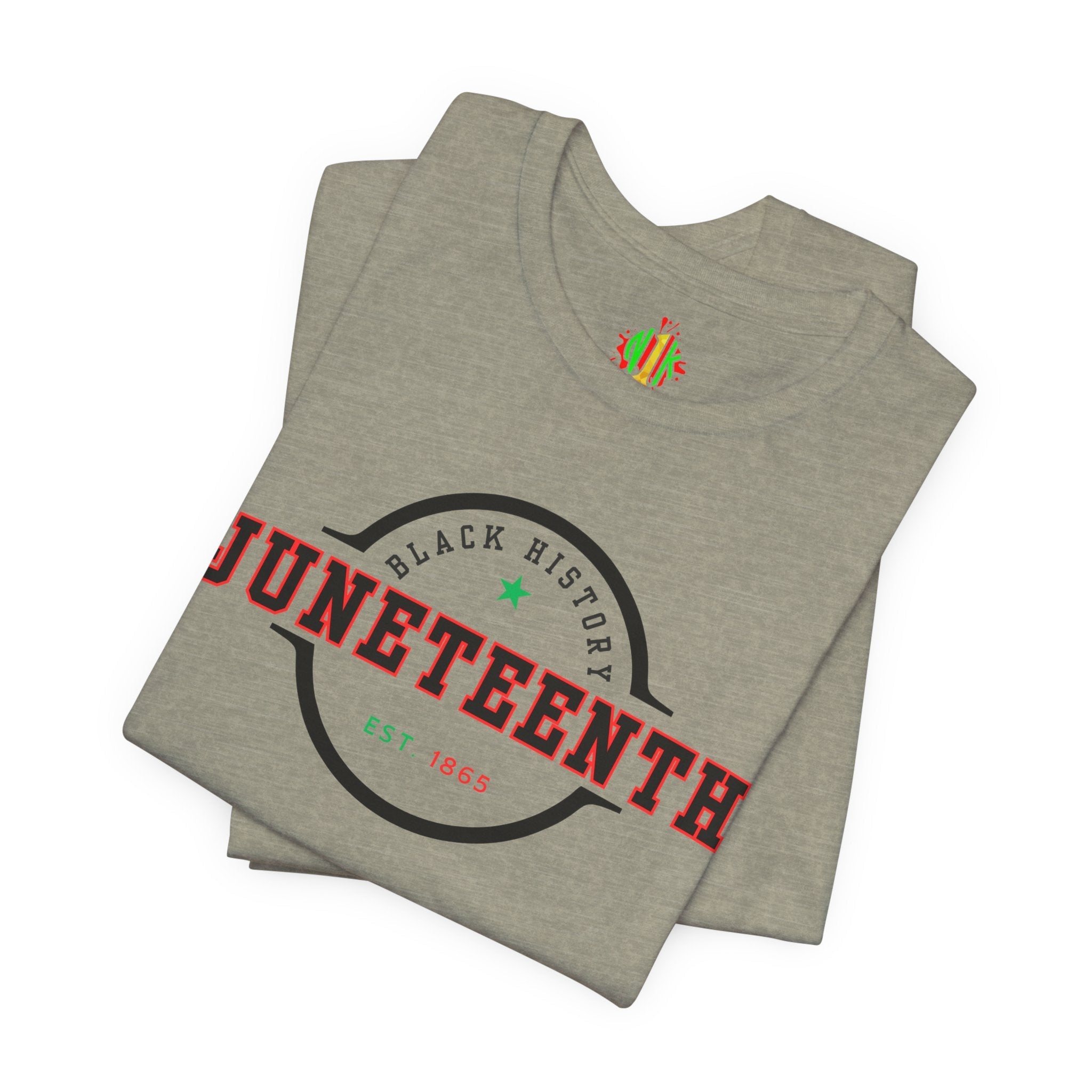 Juneteenth Heritage Unisex Tee - Celebrate Freedom, Black History MontT-ShirtJuneteenth Heritage Unisex Tee