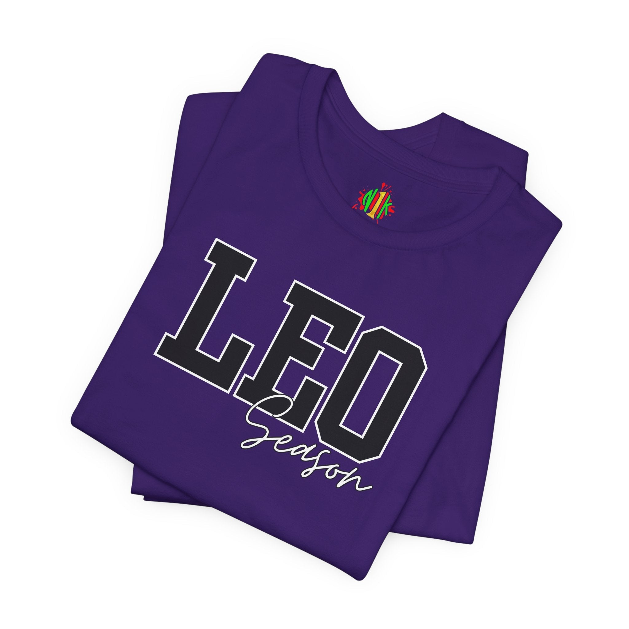 Leo Season Unisex Jersey Tee, Horoscope Shirt, Astrology Gift, Birthday Wear, Zodiac Fashion, Personalized Astrology Apparel