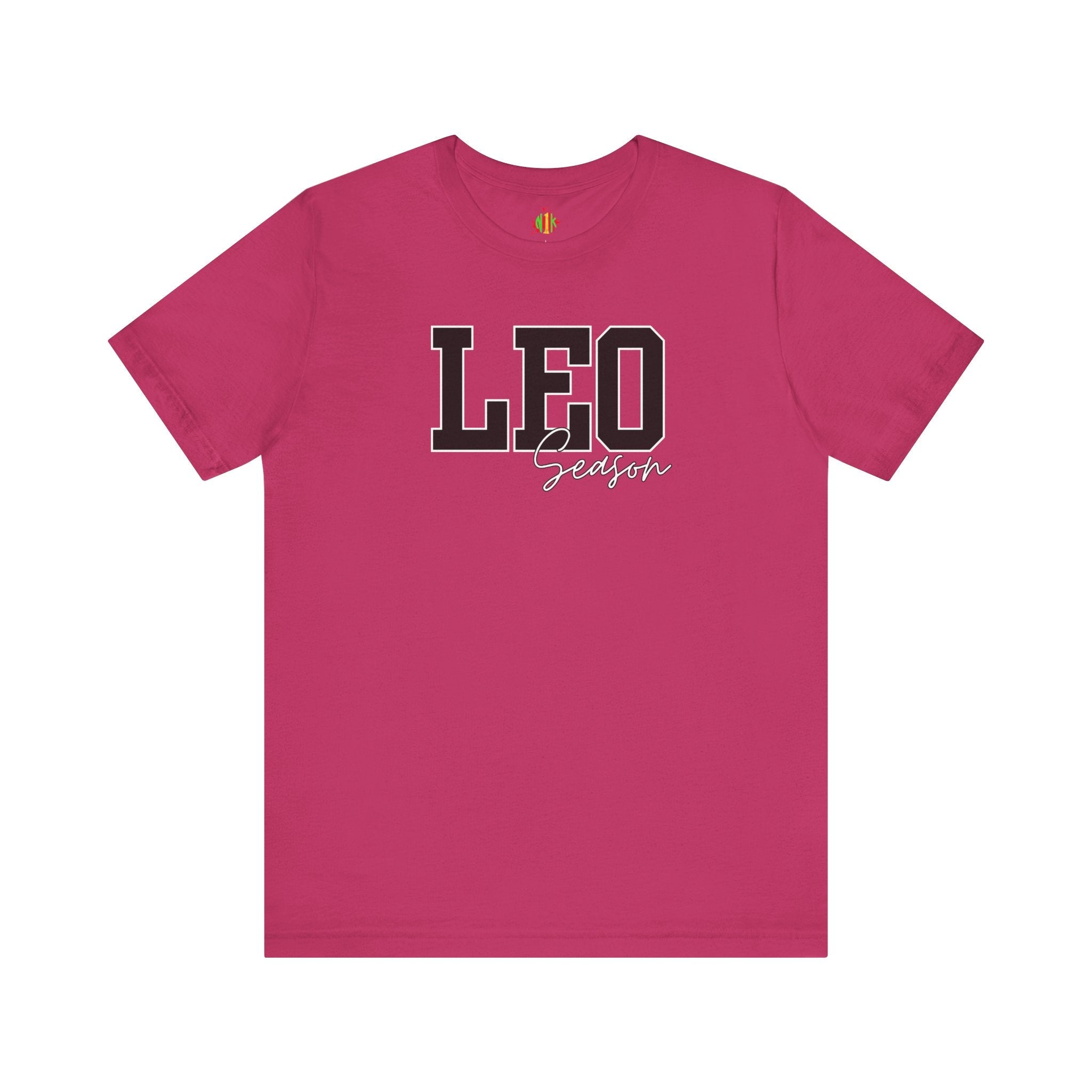 Leo Season Unisex Jersey Tee, Horoscope Shirt, Astrology Gift, Birthday Wear, Zodiac Fashion, Personalized Astrology Apparel