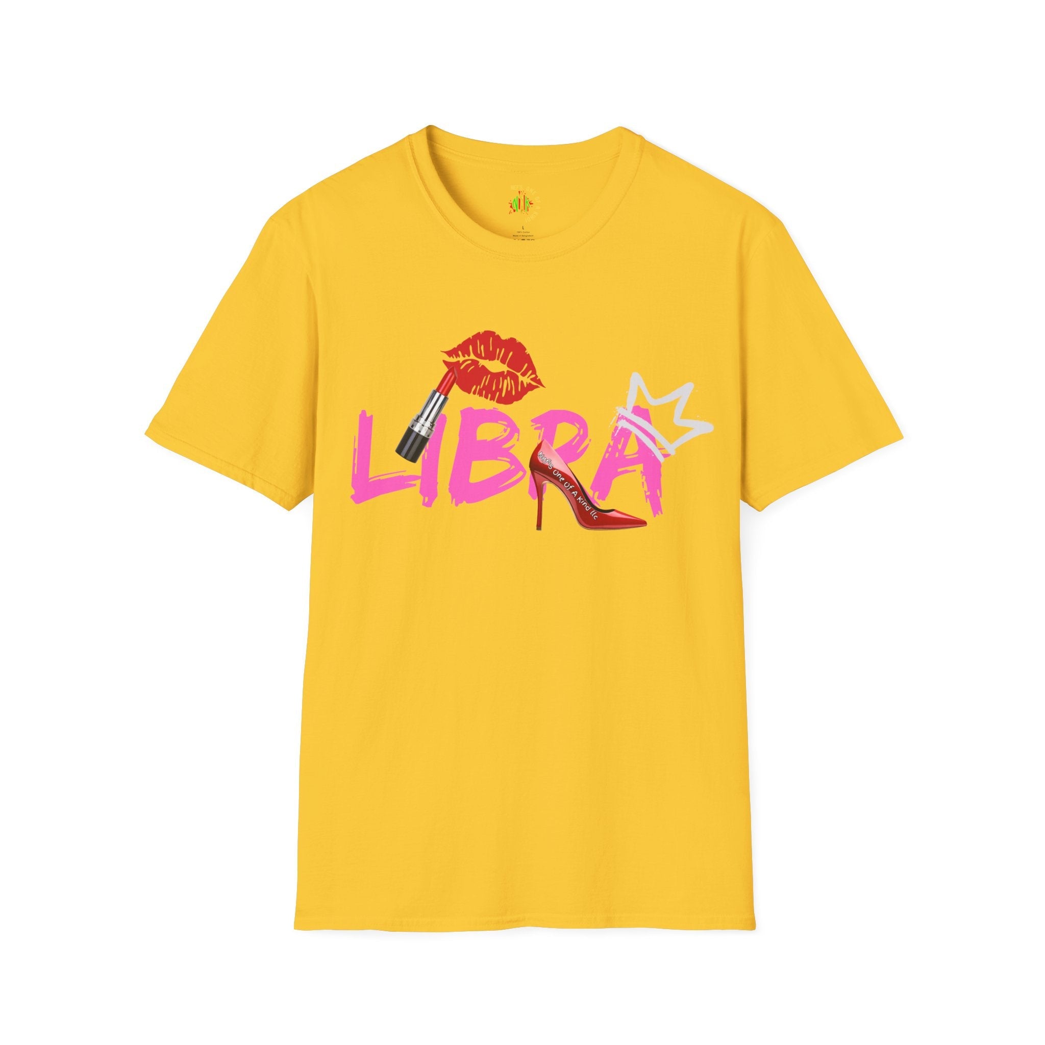 Libra Lipstick Tee — Zodiac Libra Graphic T-Shirt