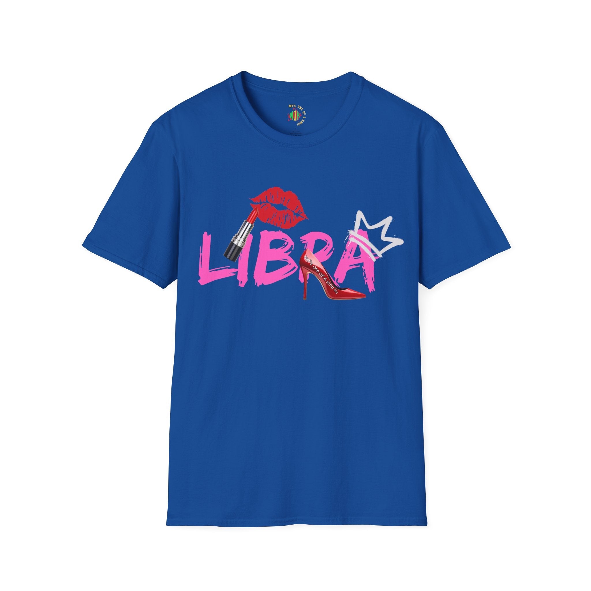Libra Lipstick Tee — Zodiac Libra Graphic T-Shirt