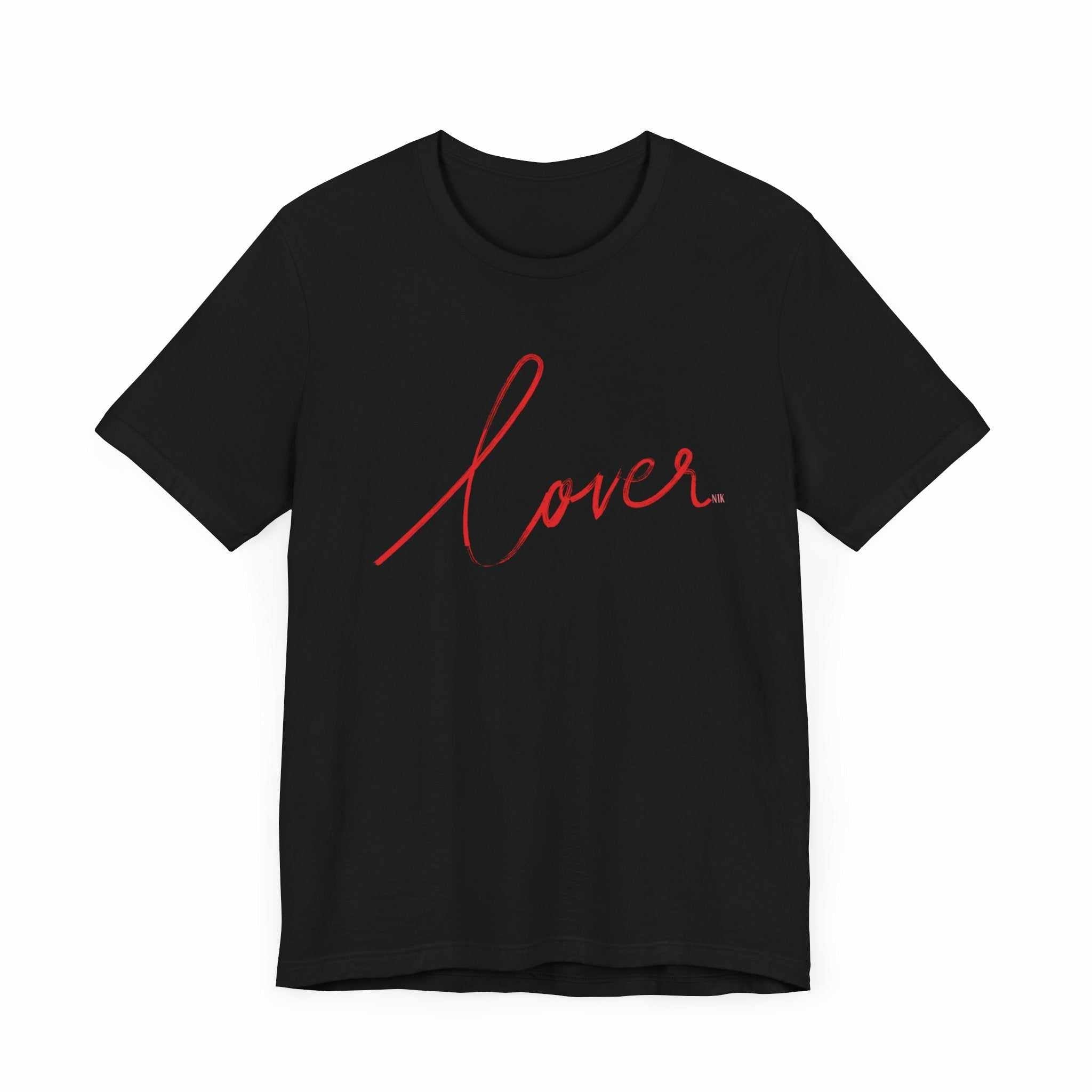 Lover Valentine Casual Soft Unisex Jersey Crew Neck Short Sleeve TeeT-ShirtLover Valentine Casual Soft Unisex Jersey Crew Neck Short Sleeve Tee