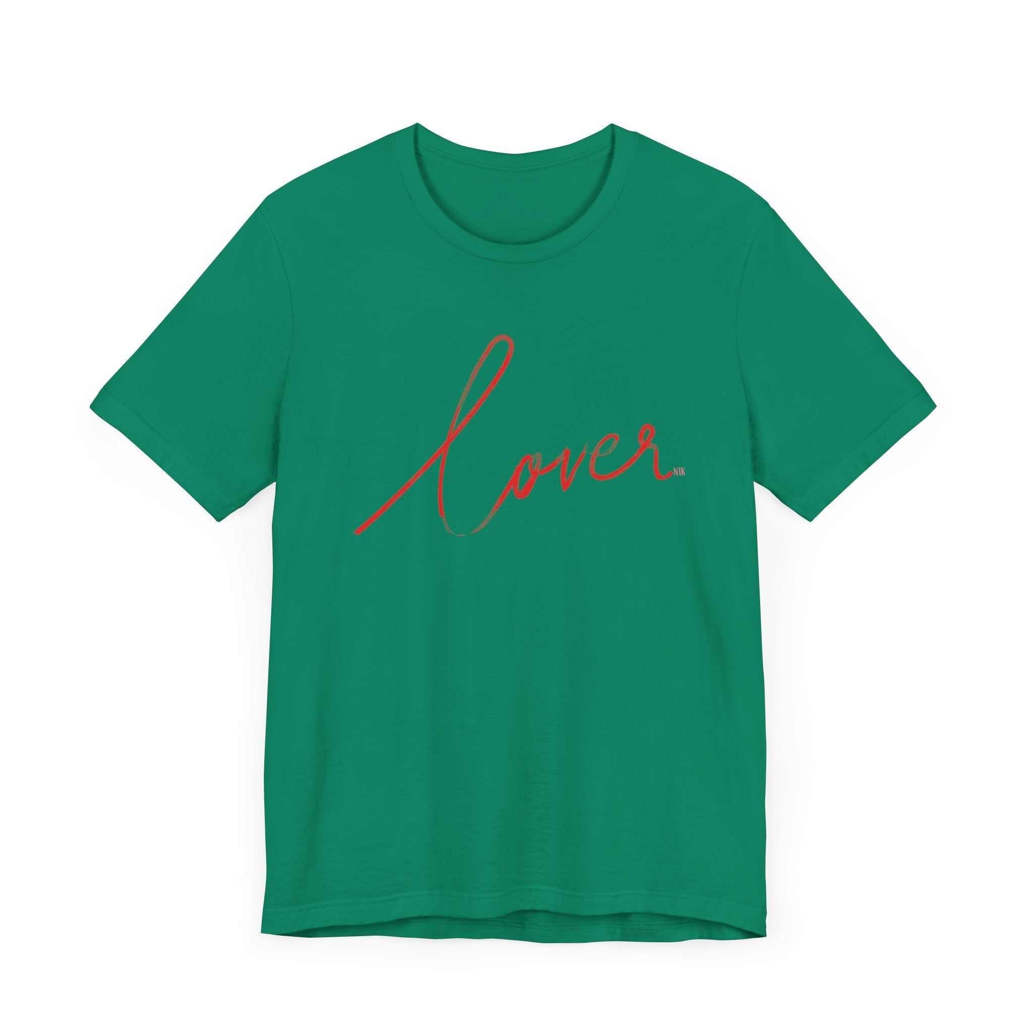 Lover Valentine Casual Soft Unisex Jersey Crew Neck Short Sleeve TeeT-ShirtLover Valentine Casual Soft Unisex Jersey Crew Neck Short Sleeve Tee