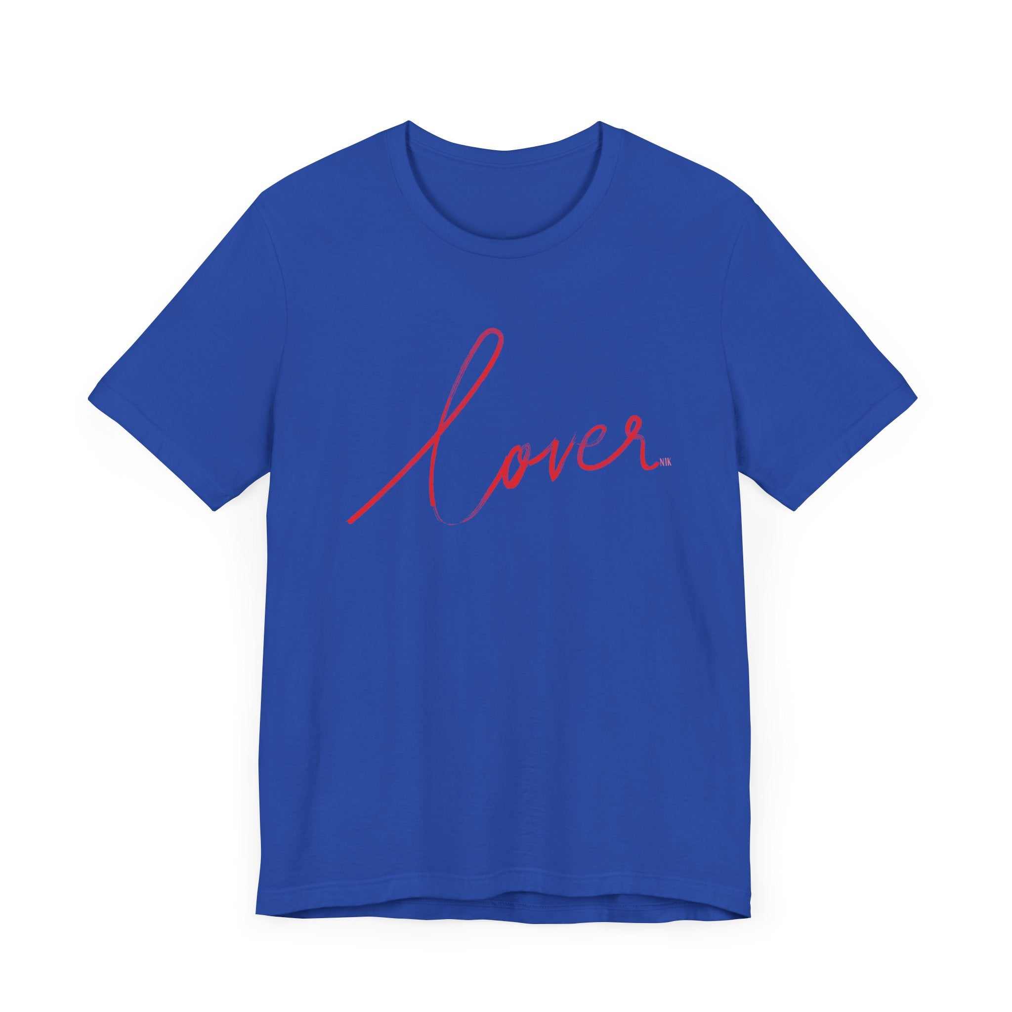 Lover Valentine Casual Soft Unisex Jersey Crew Neck Short Sleeve TeeT-ShirtLover Valentine Casual Soft Unisex Jersey Crew Neck Short Sleeve Tee