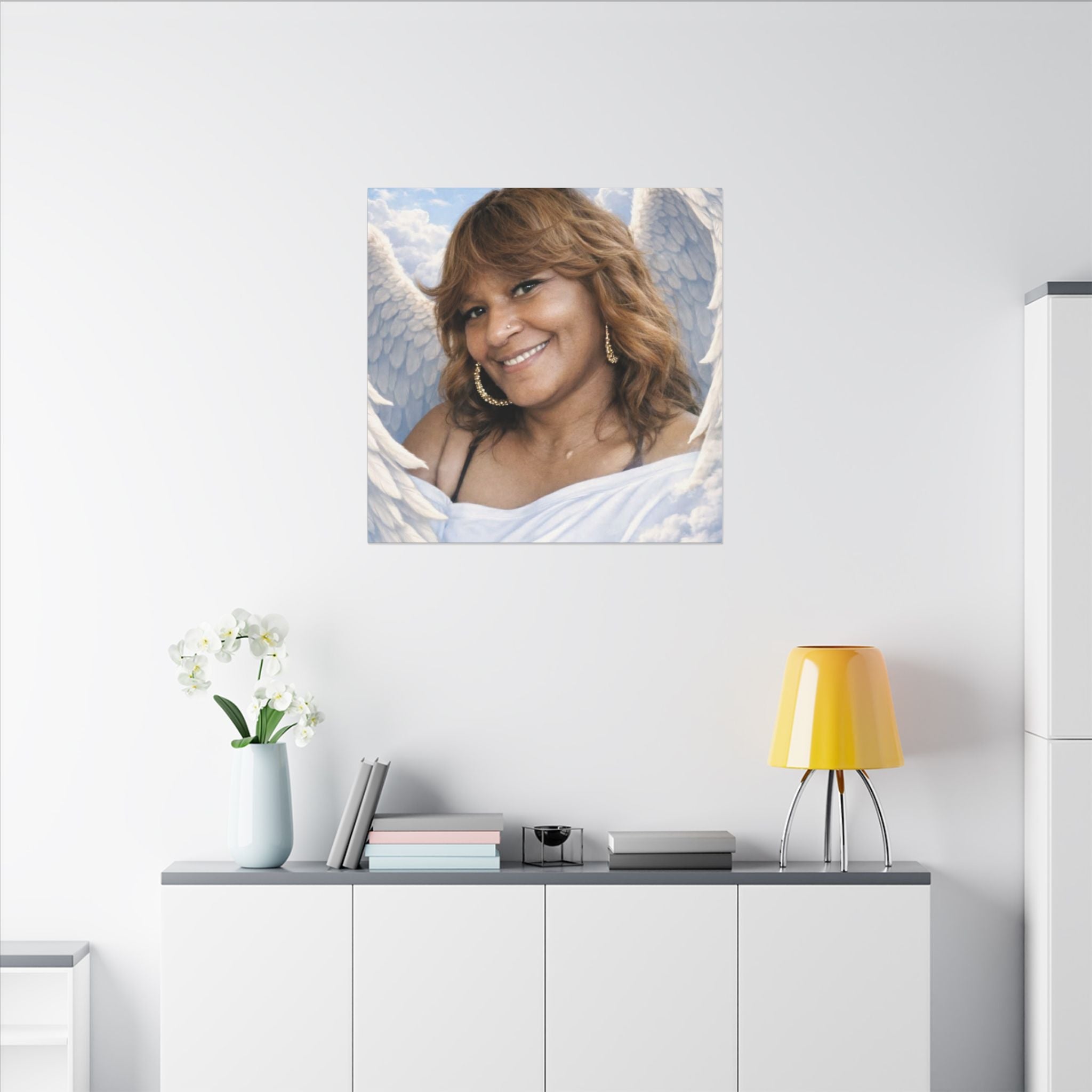 Matte Canvas,  Customizate Your Own Square Stretched, 0.75" (Multi-Size)
