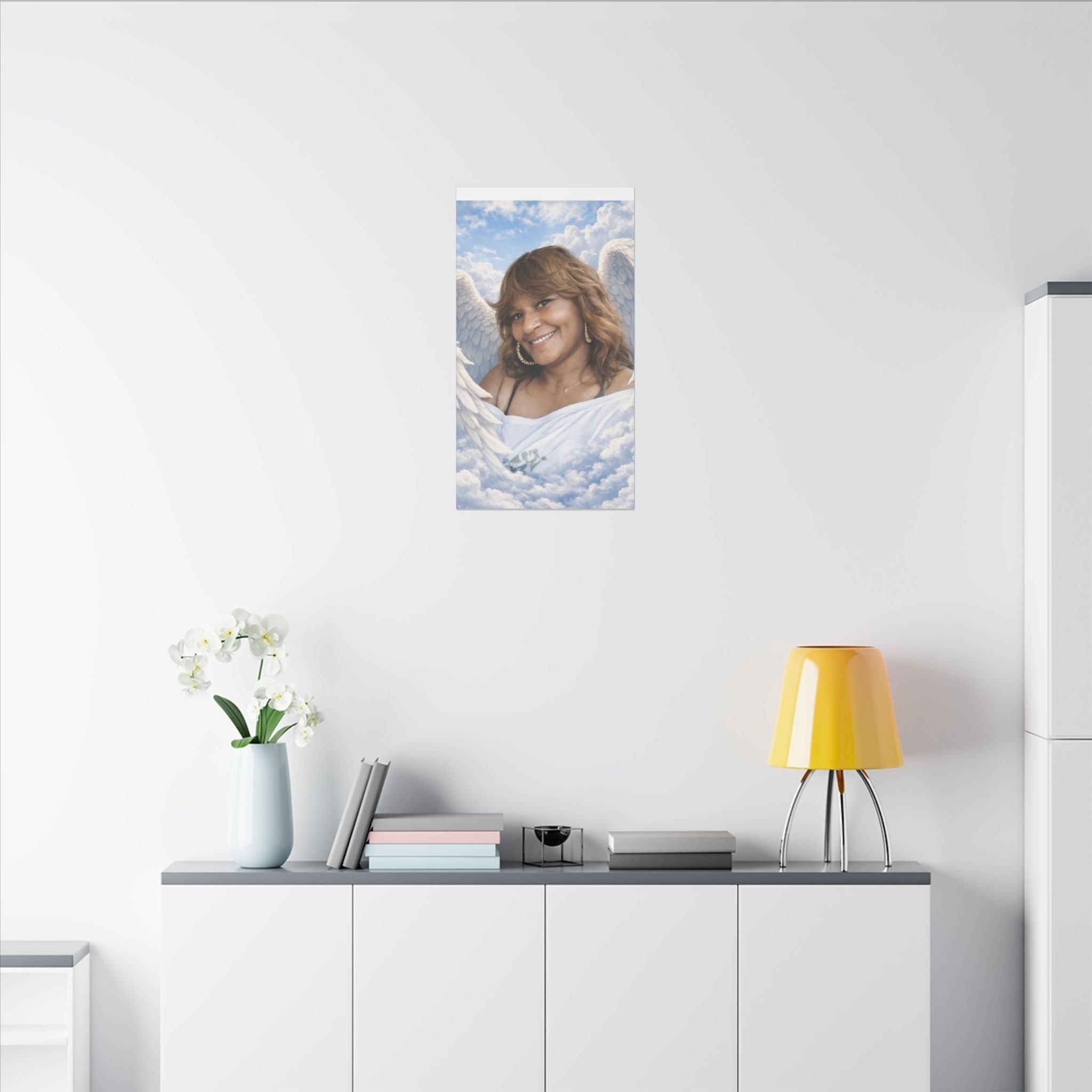 Matte Canvas,  Customize Your Own Vertical Stretched, 0.75" (Multi-Size)