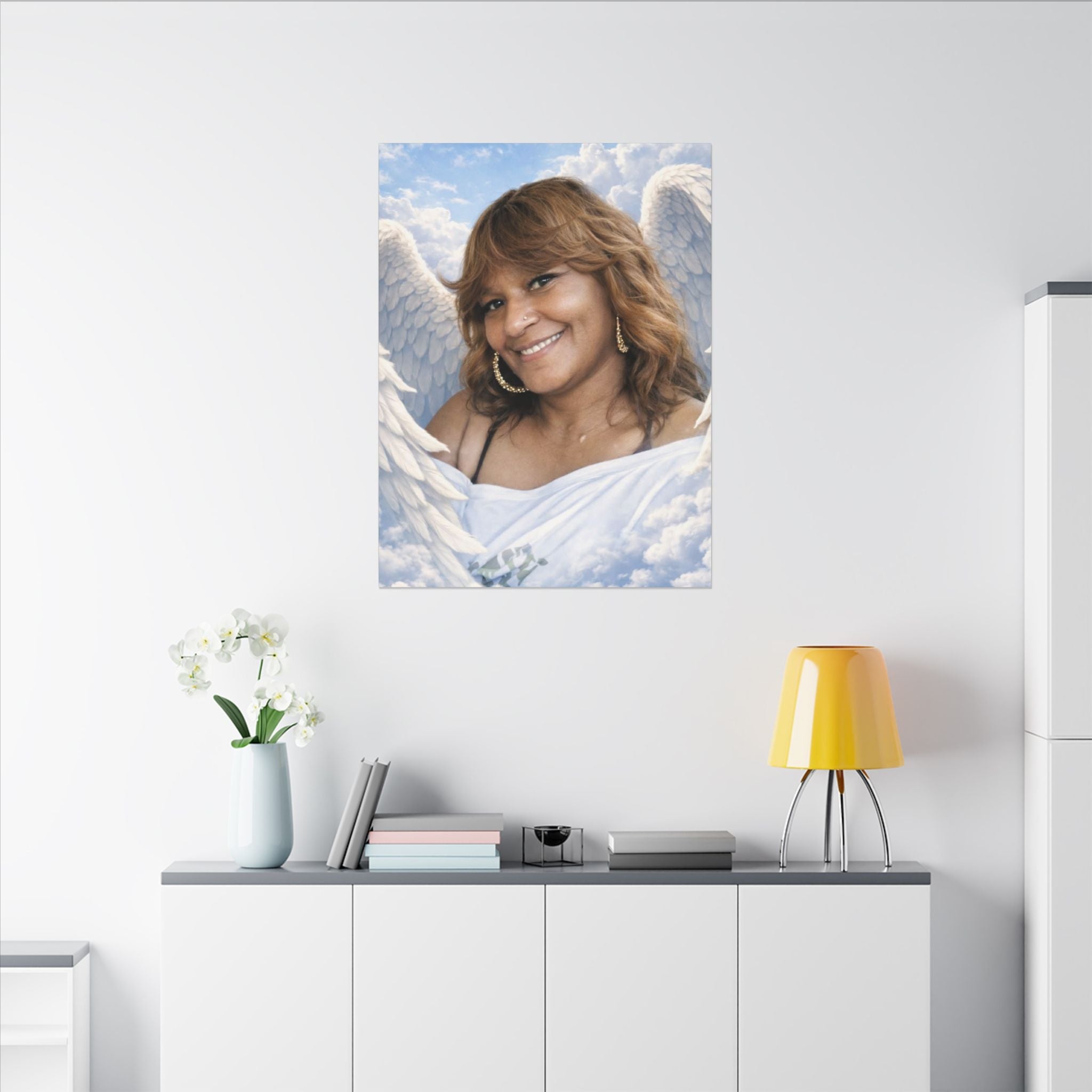 Matte Canvas,  Customize Your Own Vertical Stretched, 0.75" (Multi-Size)