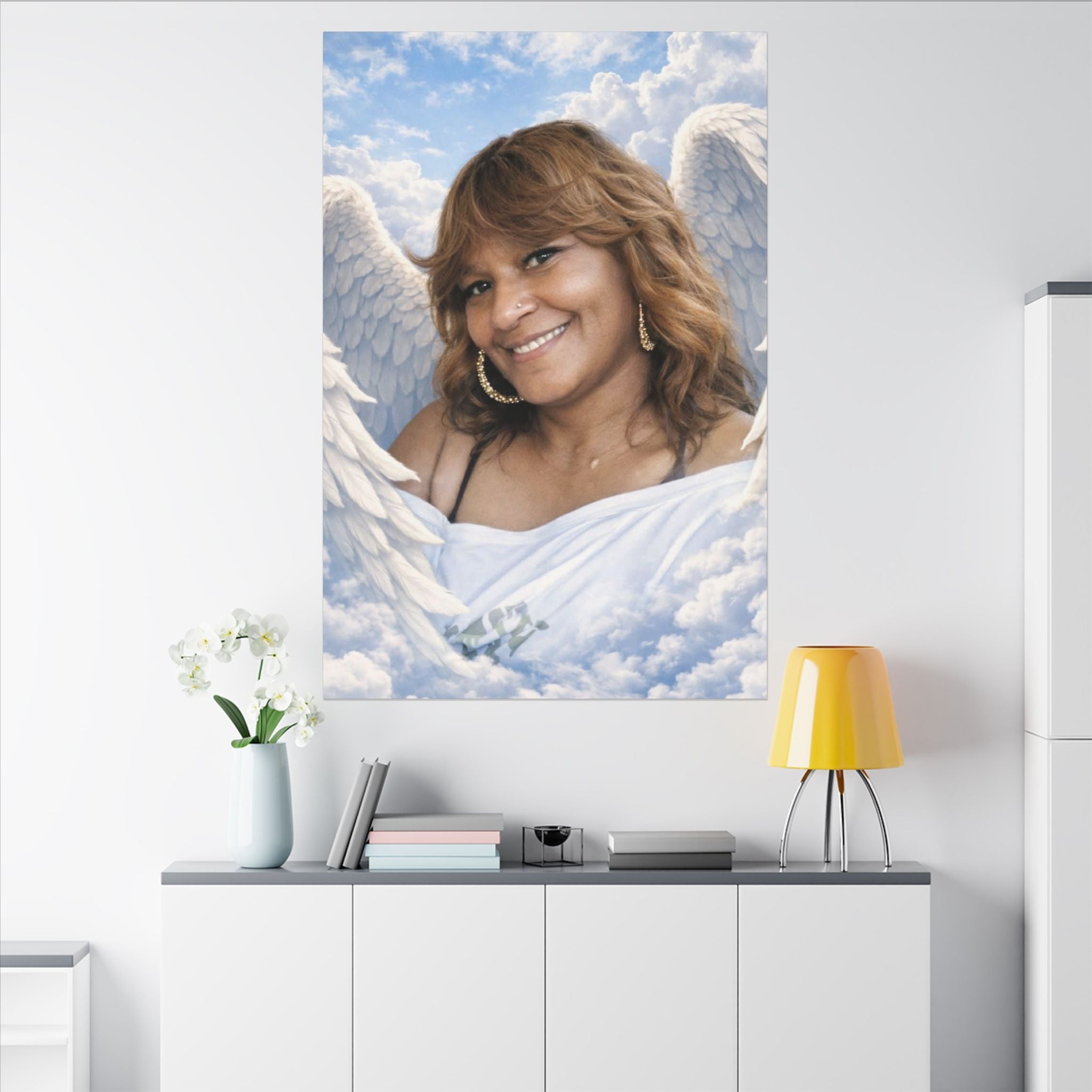Matte Canvas,  Customize Your Own Vertical Stretched, 0.75" (Multi-Size)