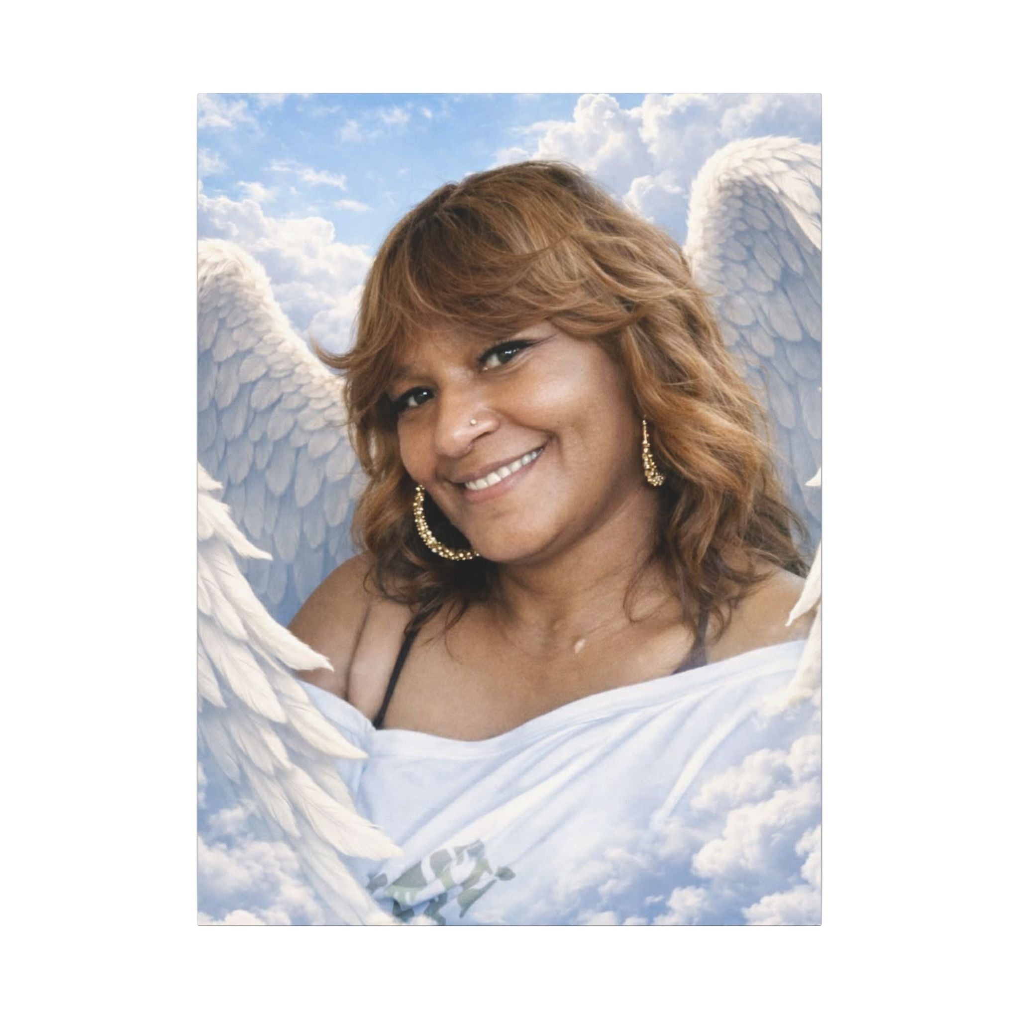 Matte Canvas,  Customize Your Own Vertical Stretched, 0.75" (Multi-Size)