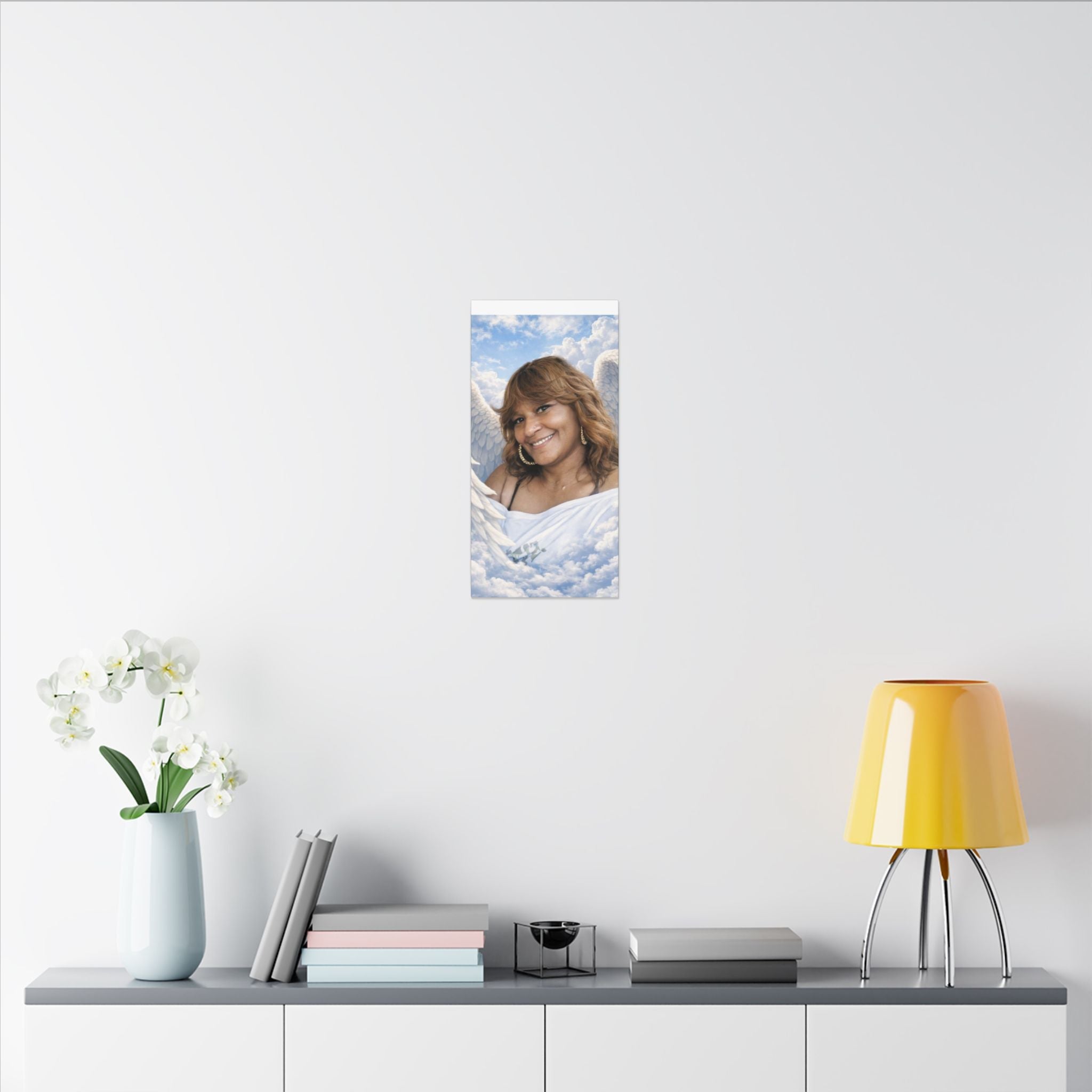 Matte Canvas,  Customize Your Own Vertical Stretched, 0.75" (Multi-Size)