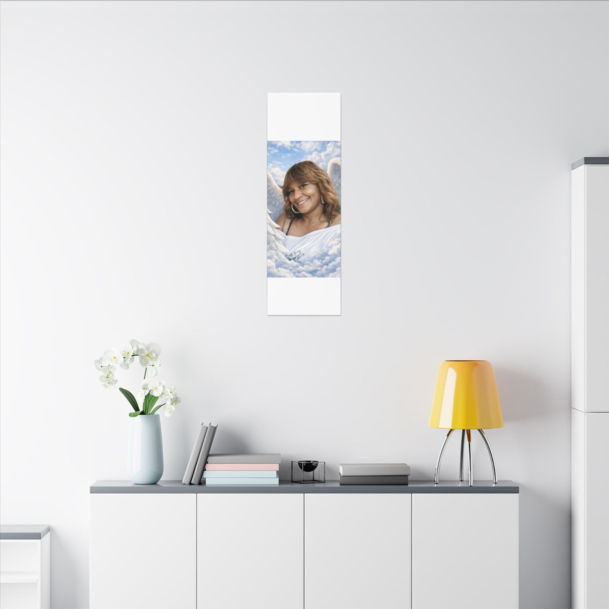 Matte Canvas,  Customize Your Own Vertical Stretched, 0.75" (Multi-Size)