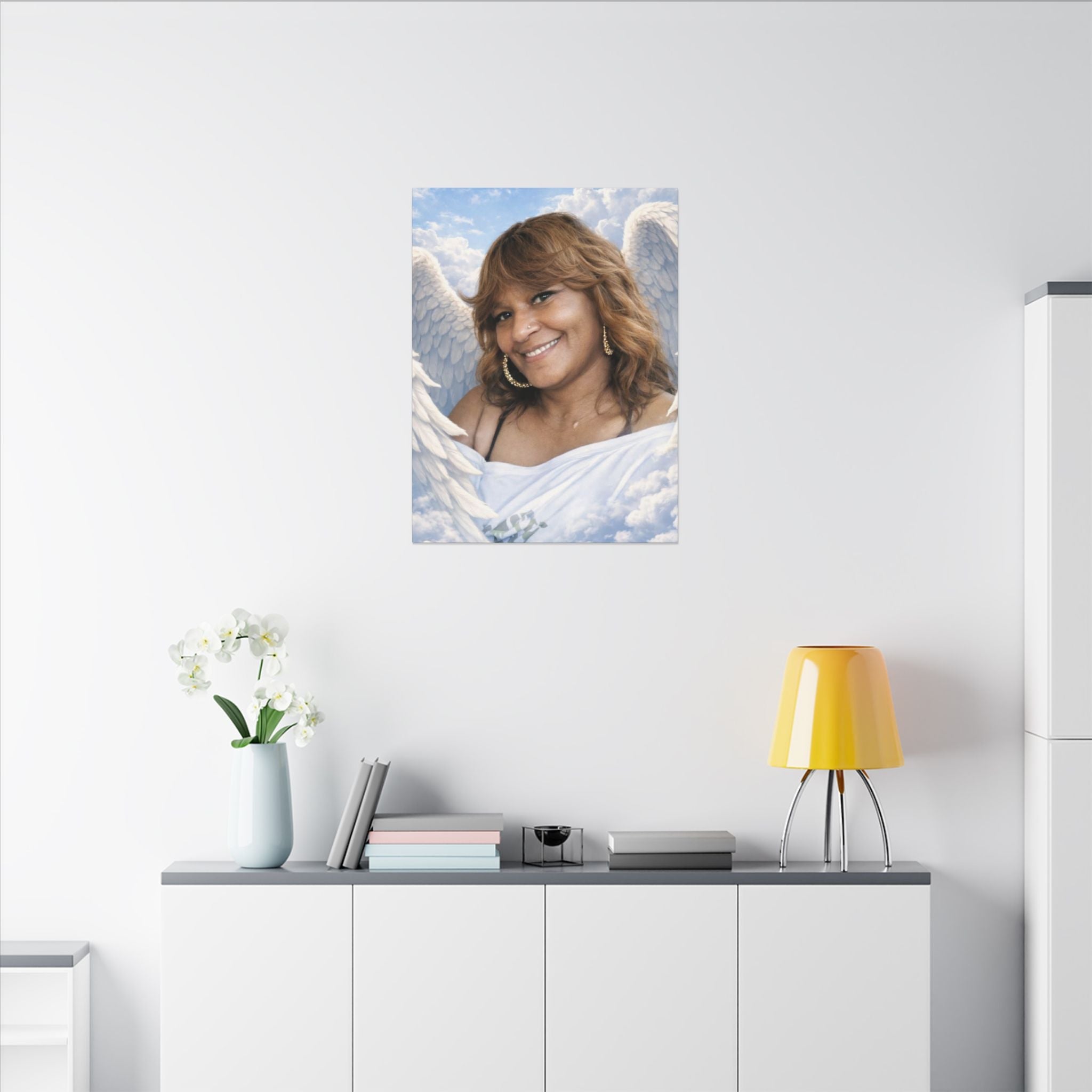 Matte Canvas,  Customize Your Own Vertical Stretched, 0.75" (Multi-Size)